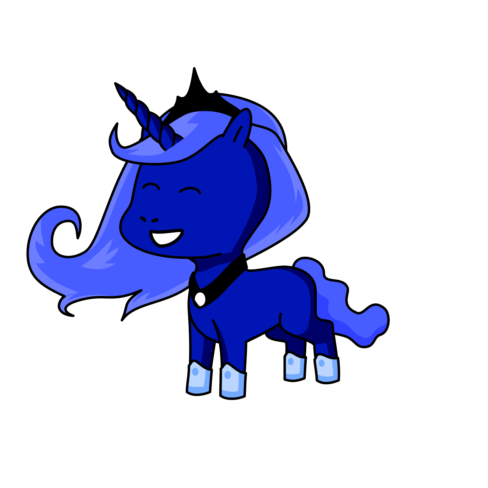 Princess Luna ☾ (mlp), the unicorn