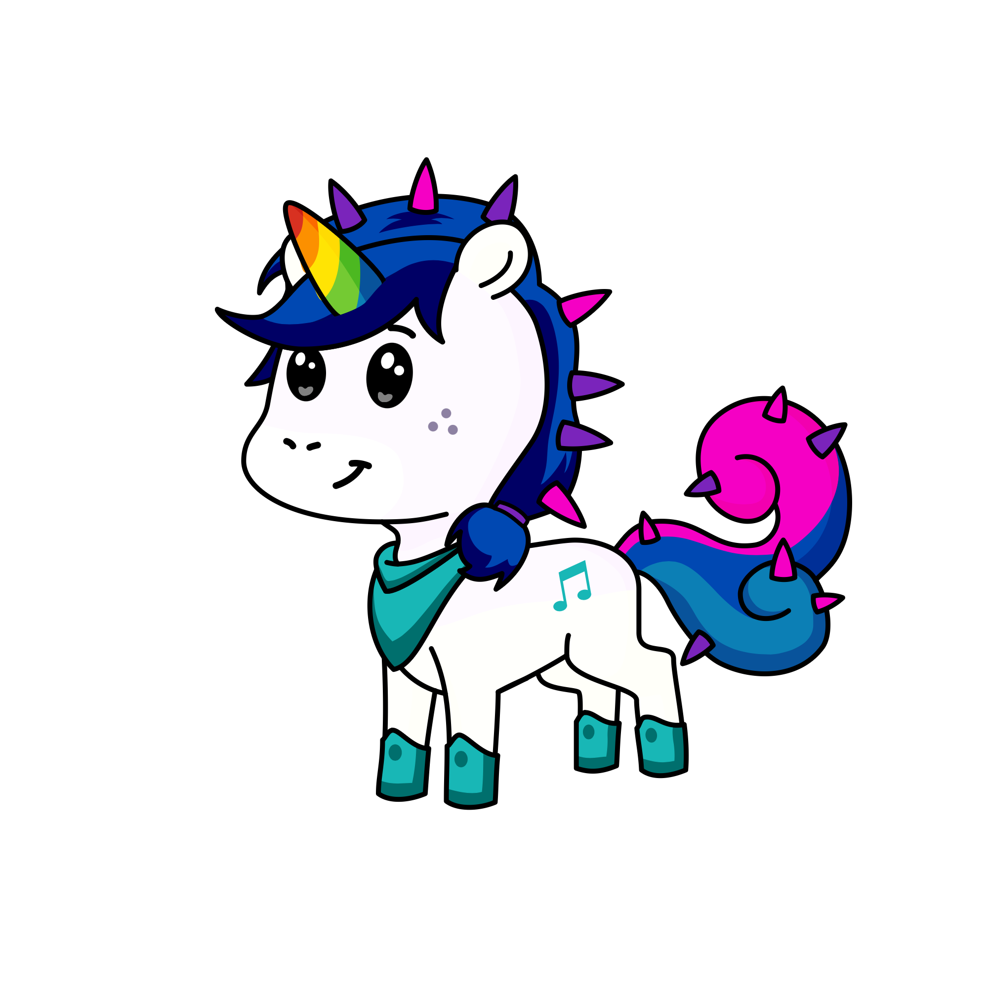 Meomeowbeanz, the unicorn