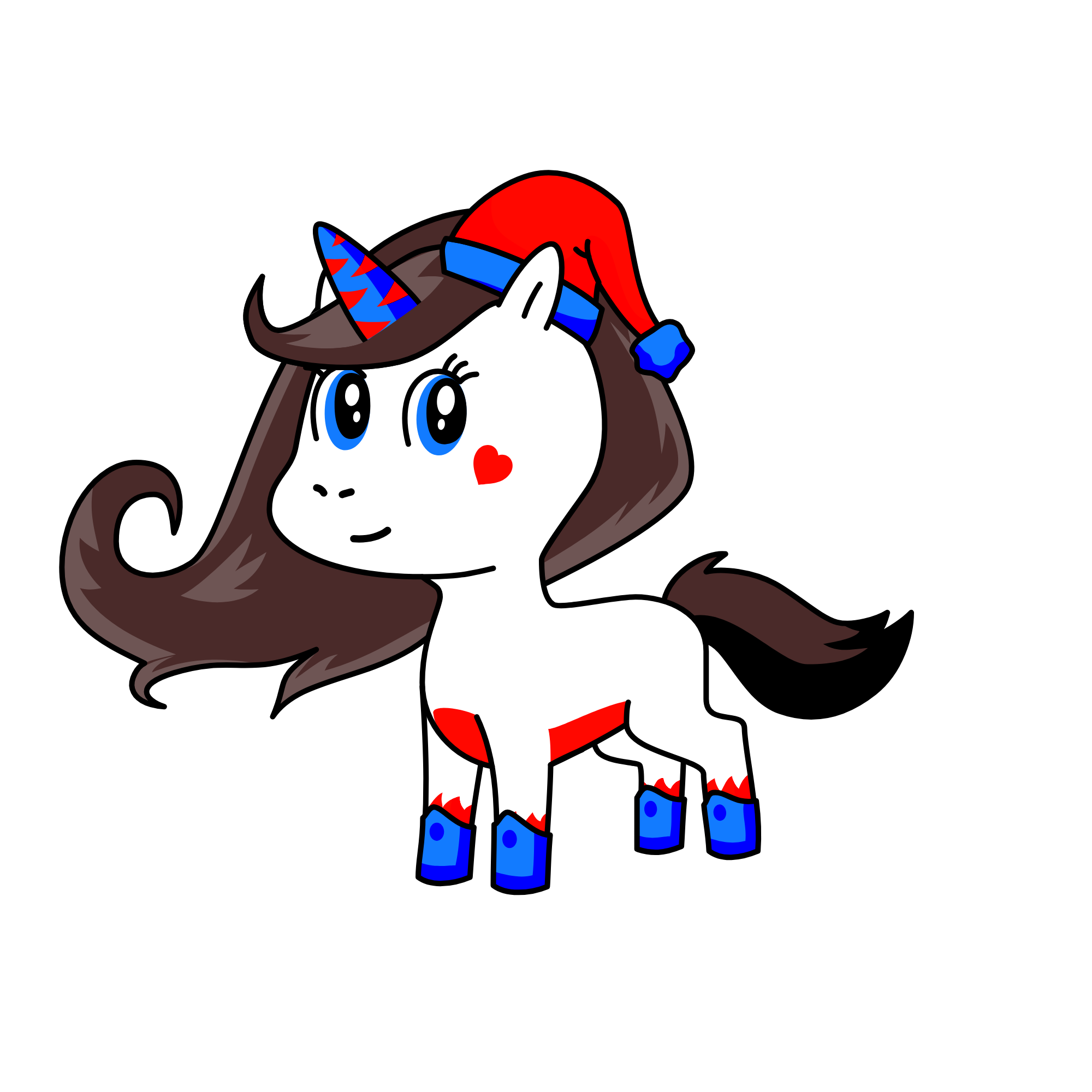 Pomni, the unicorn