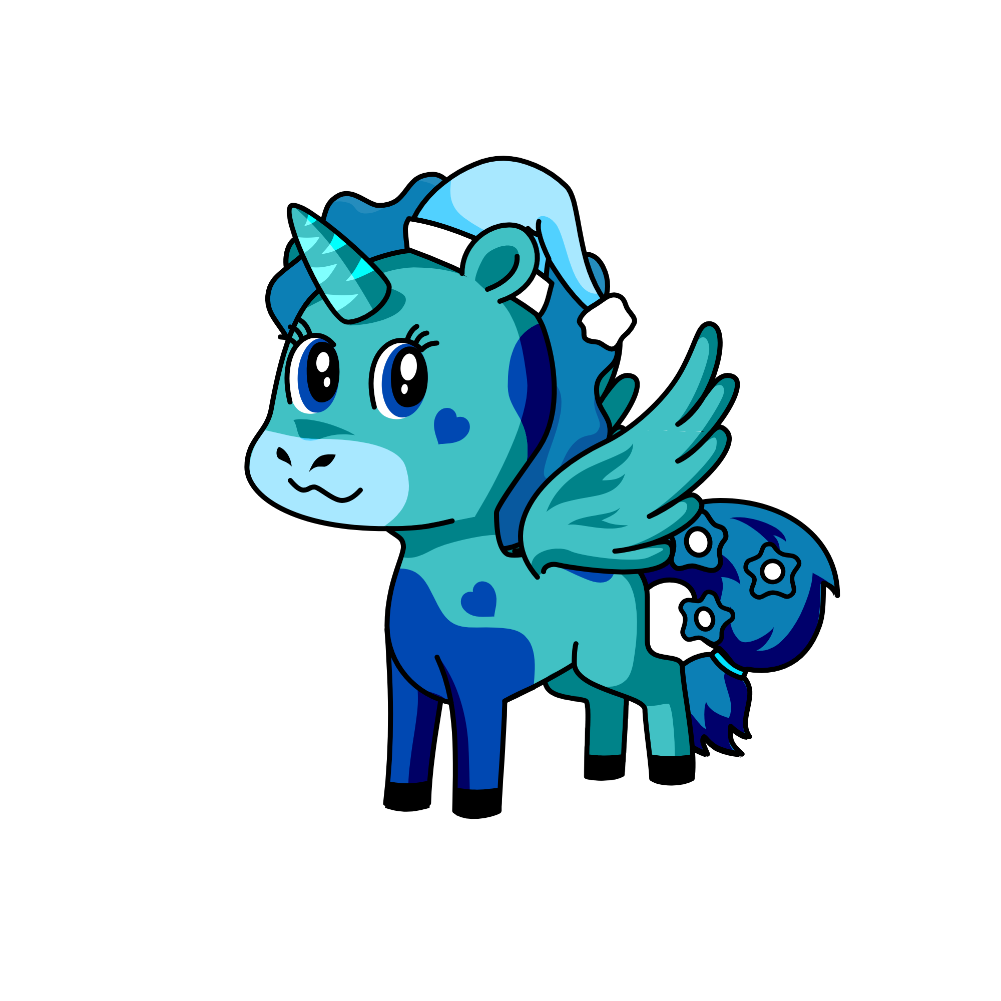Little Sweetie Ice, the unicorn