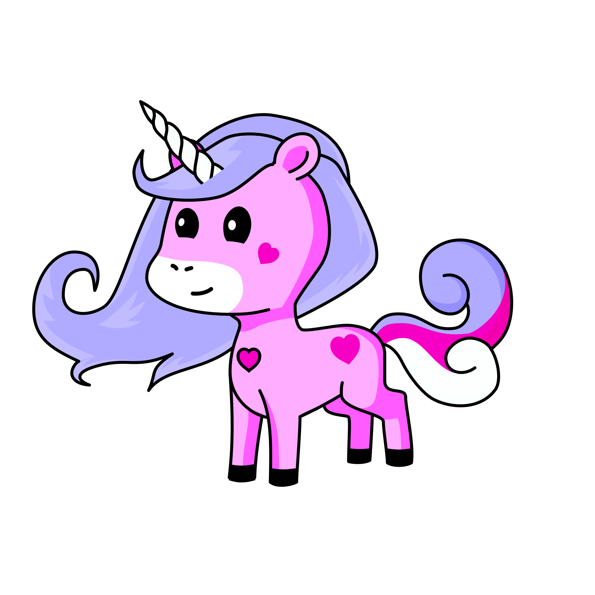 Lovelichu piri, the unicorn