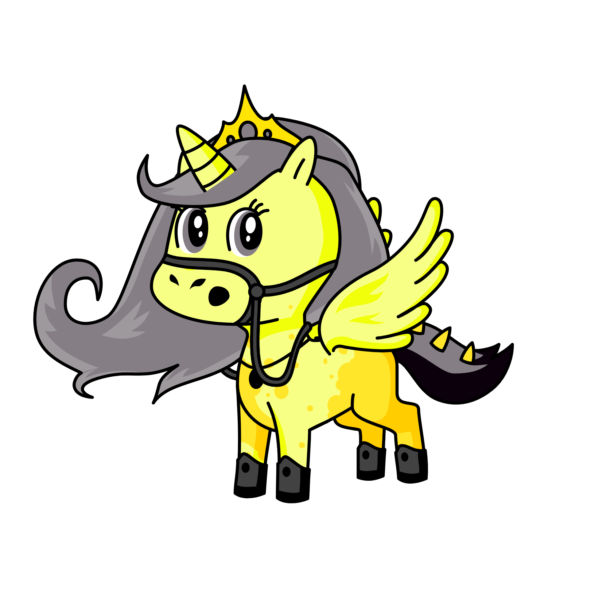 Queen Thunderbolt, the unicorn