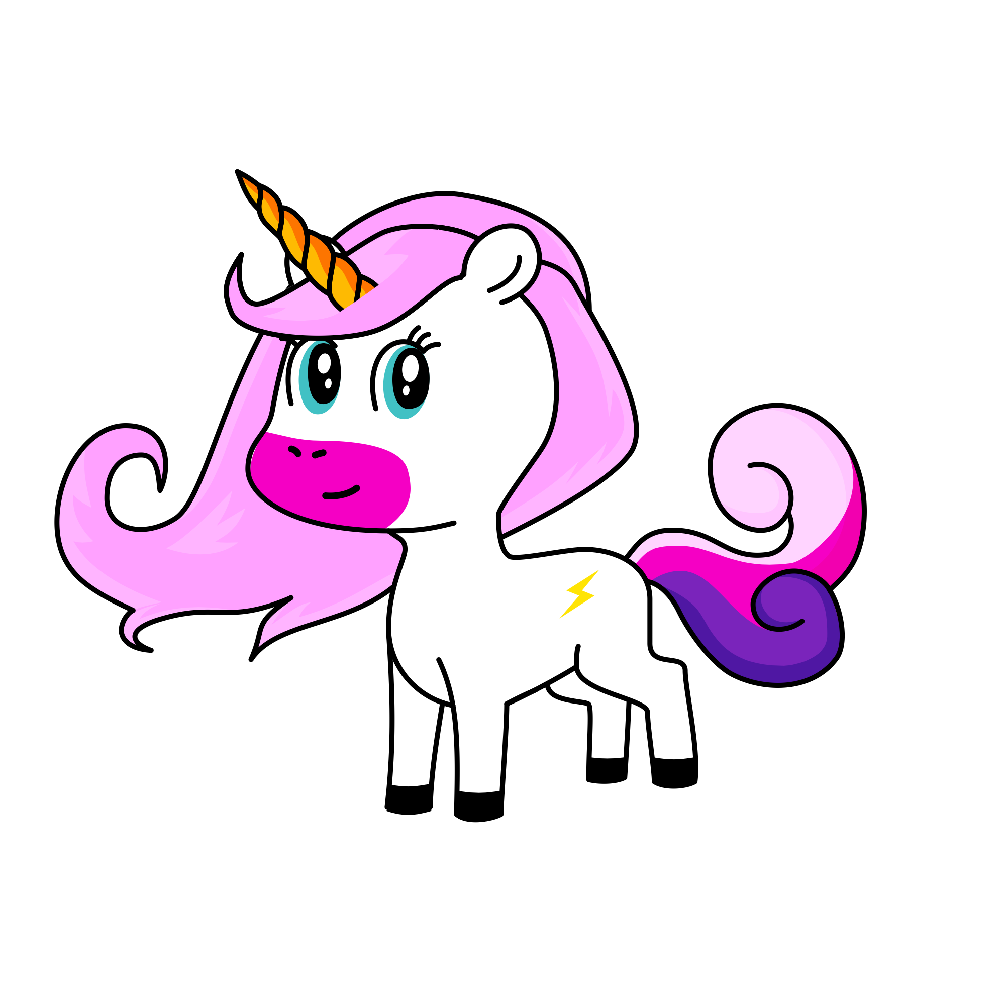 Powerful Queen Younicorn , the unicorn