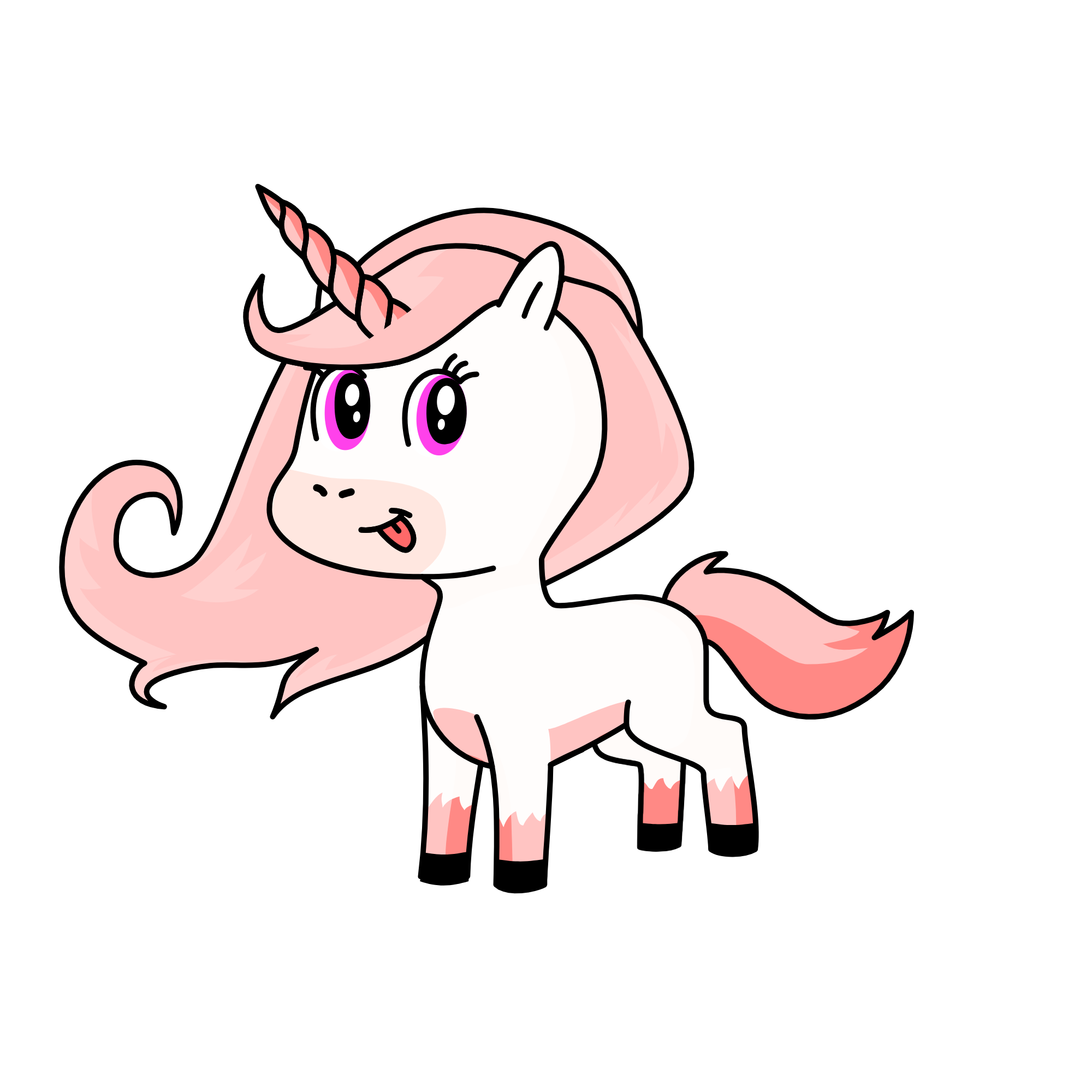 pinky, the unicorn