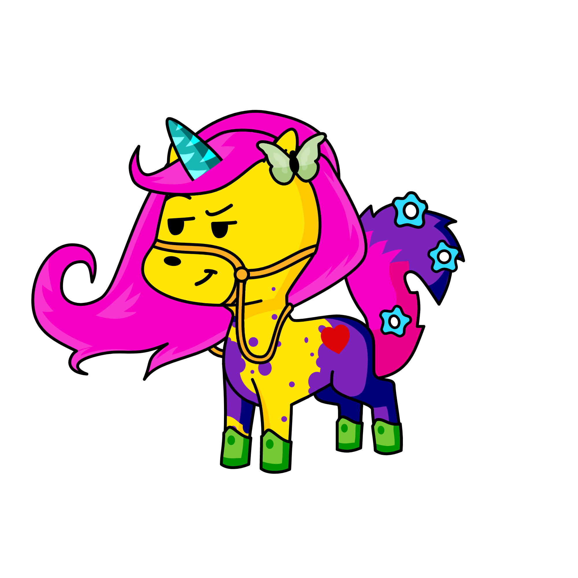 popgrali, the unicorn