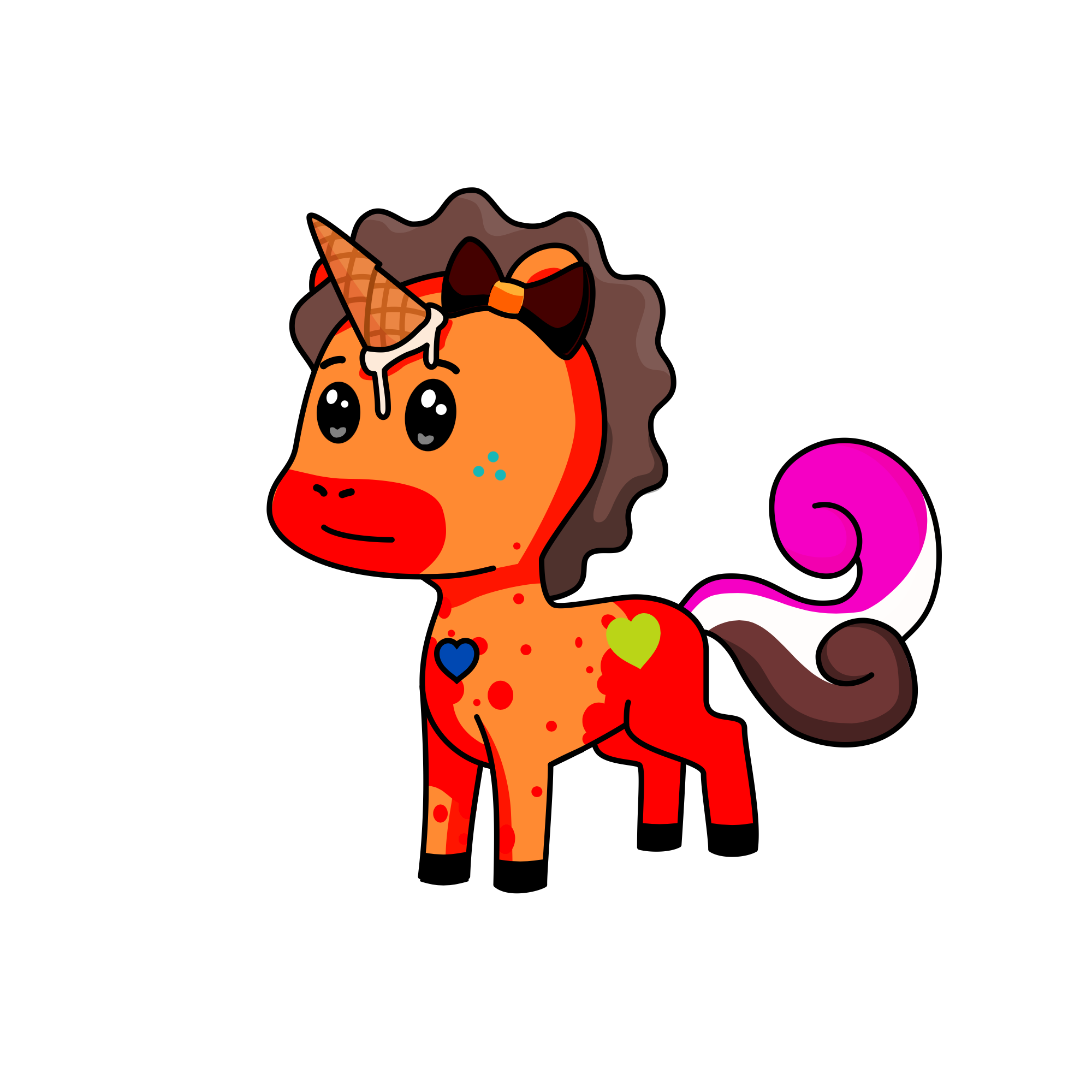 Scoop of nogulasia , the unicorn