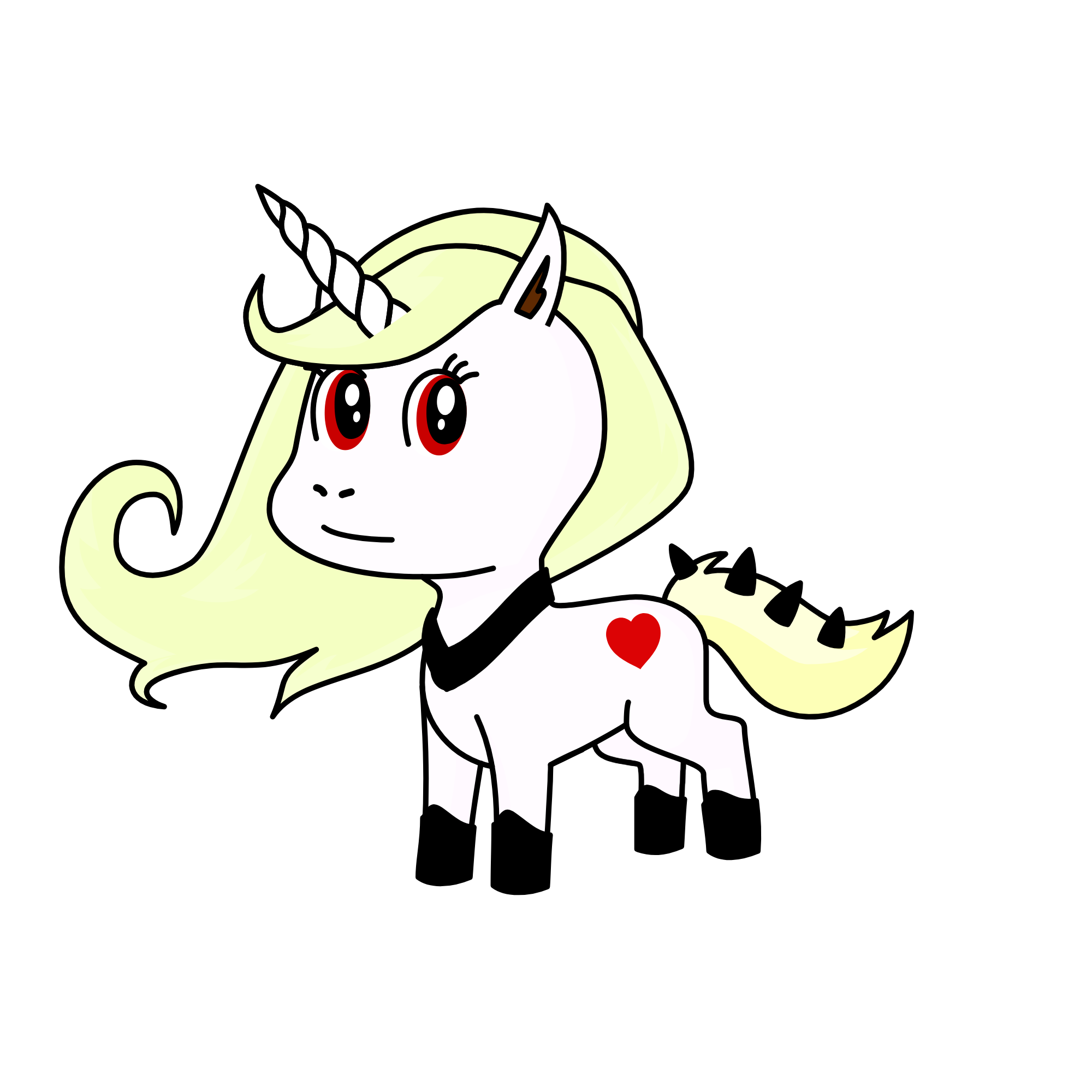 Ace of Spades, the unicorn