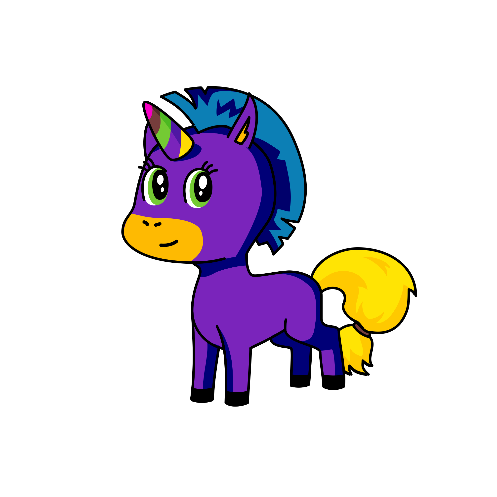 Mango , the unicorn