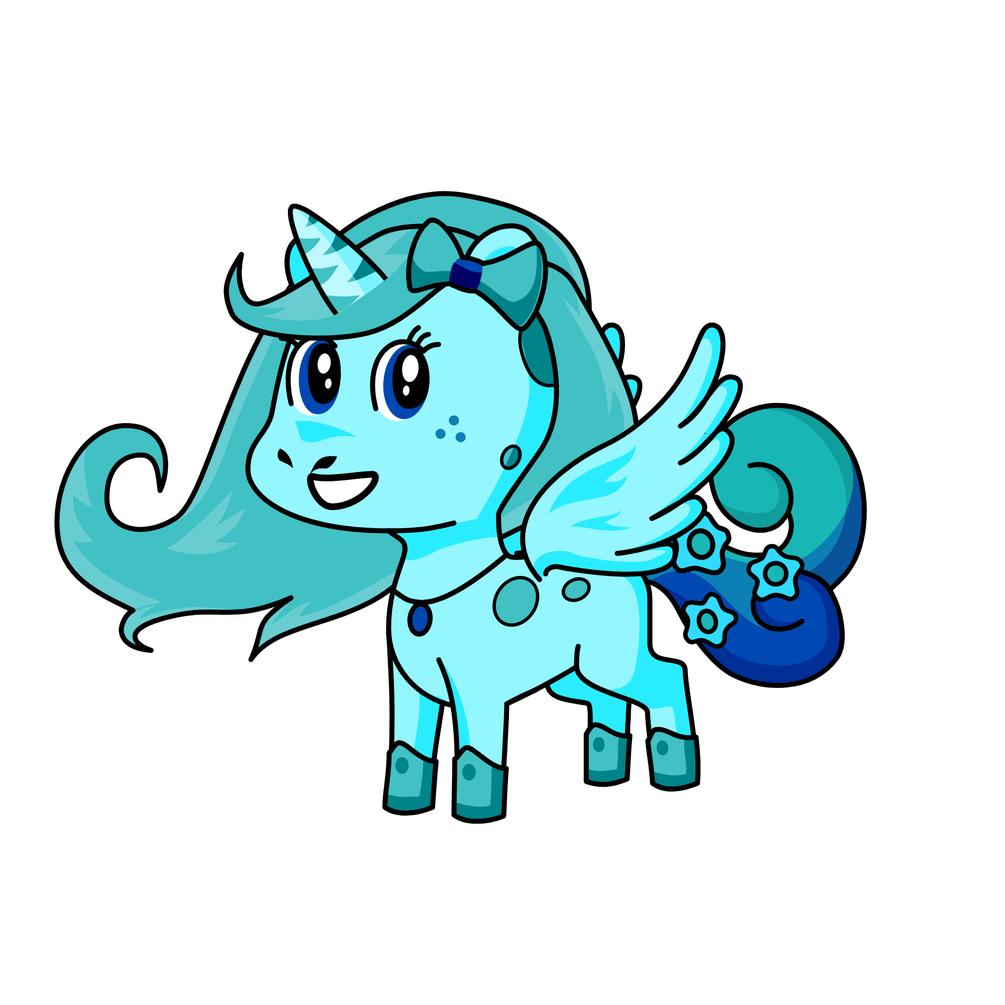 Skye, the unicorn