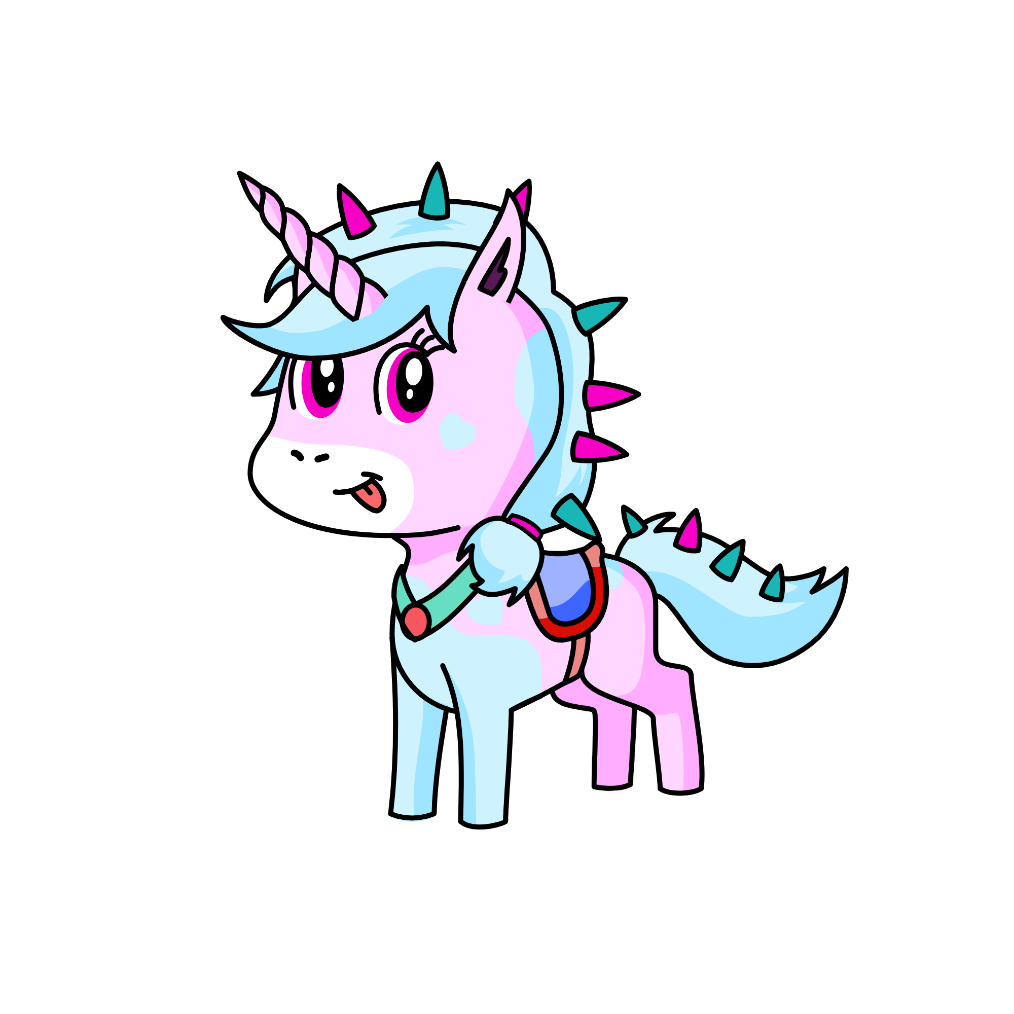 Cupcake Sweetie, the unicorn