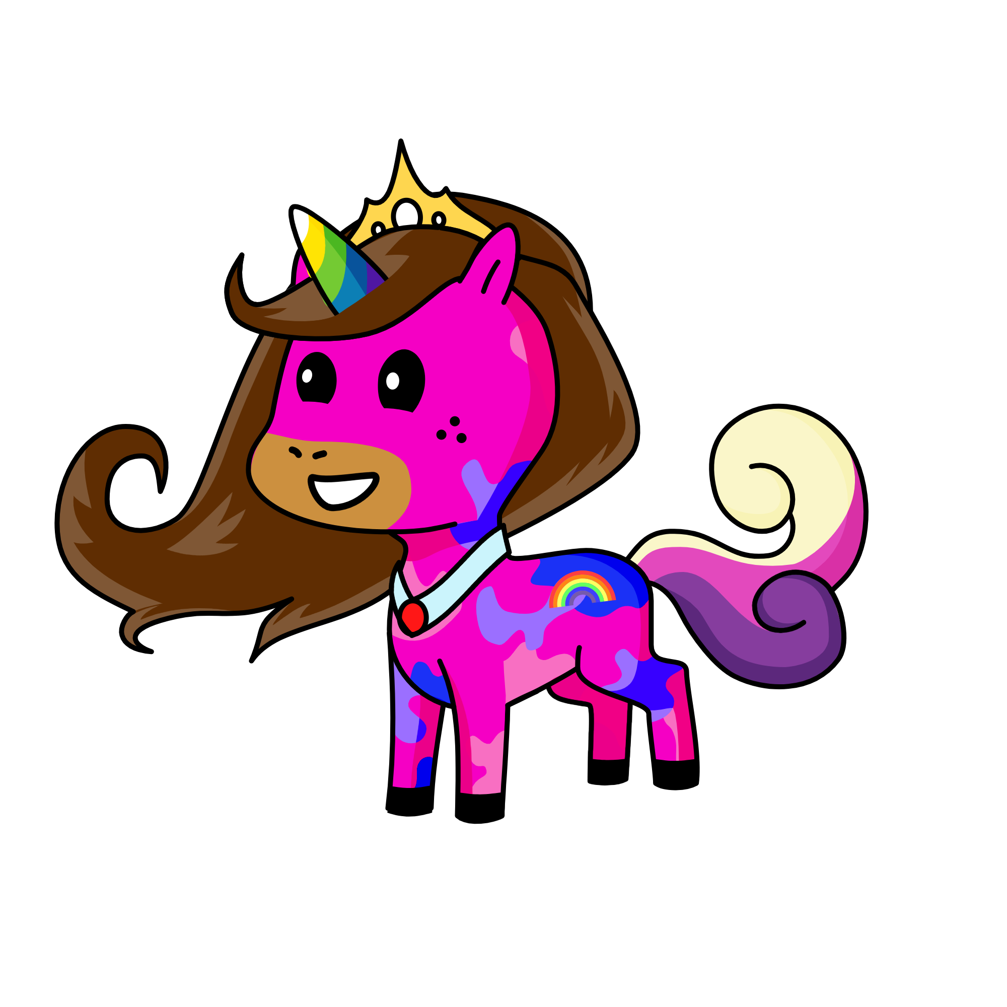 Super sparkle, the unicorn