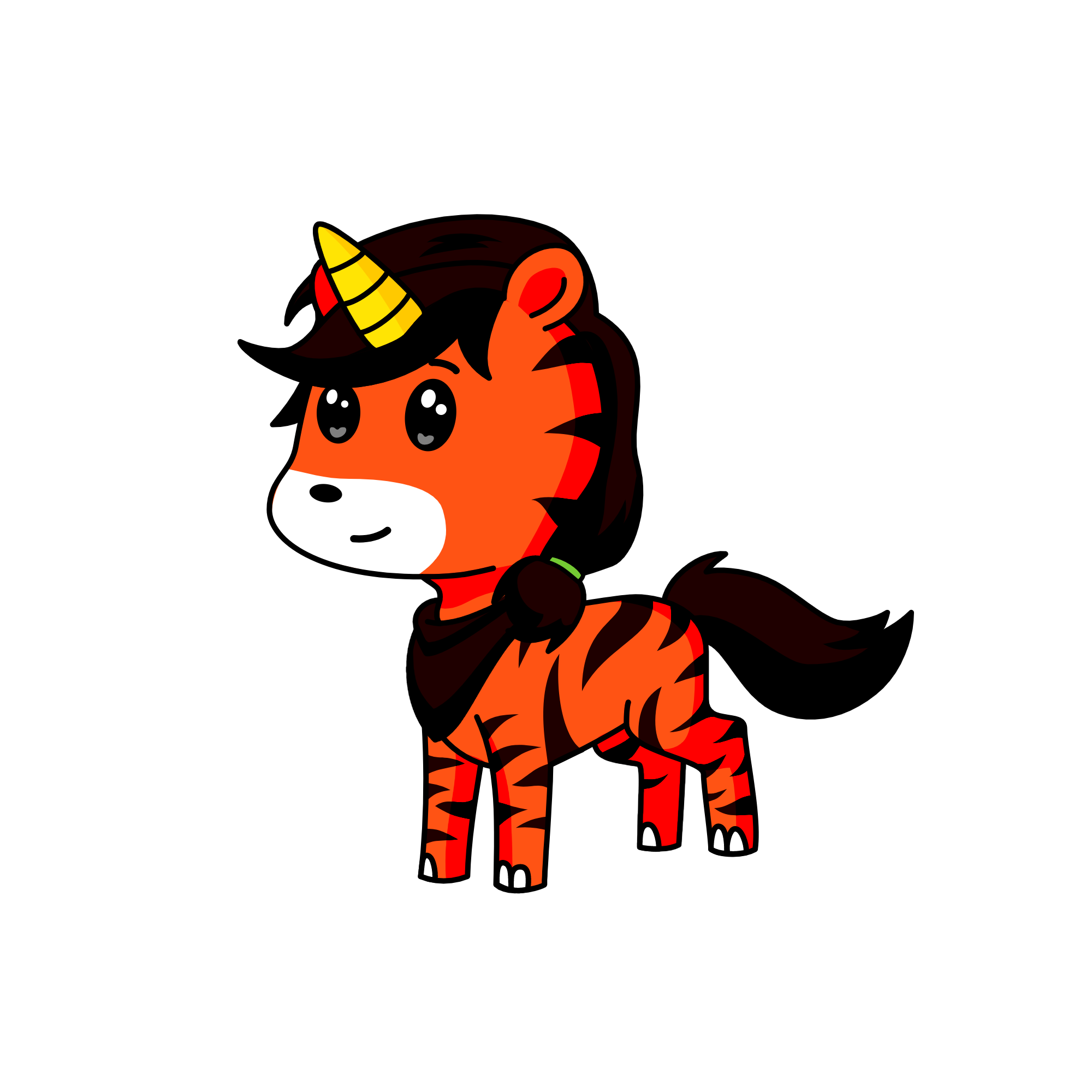 Tiger Lily, the unicorn