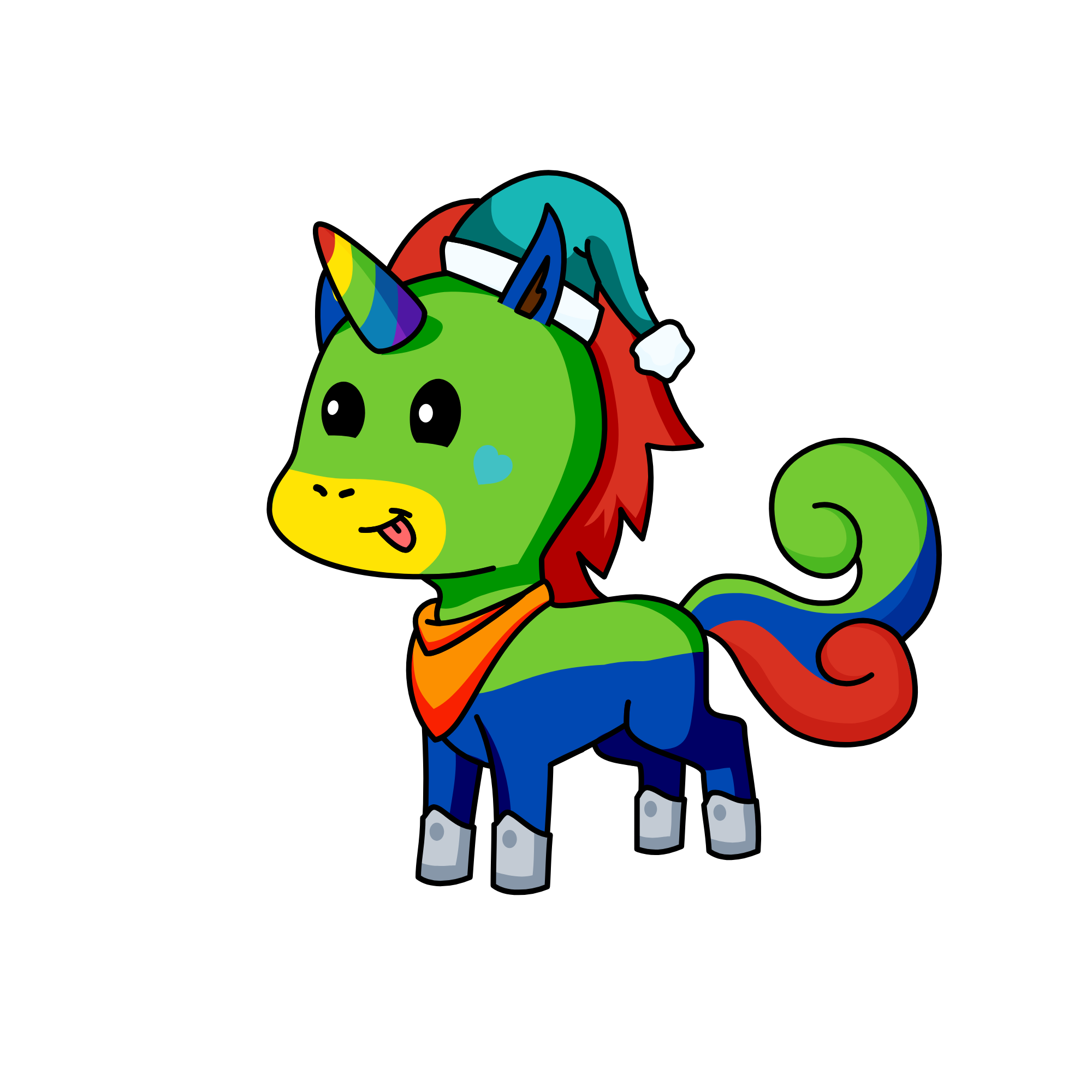 Cool Me, the unicorn