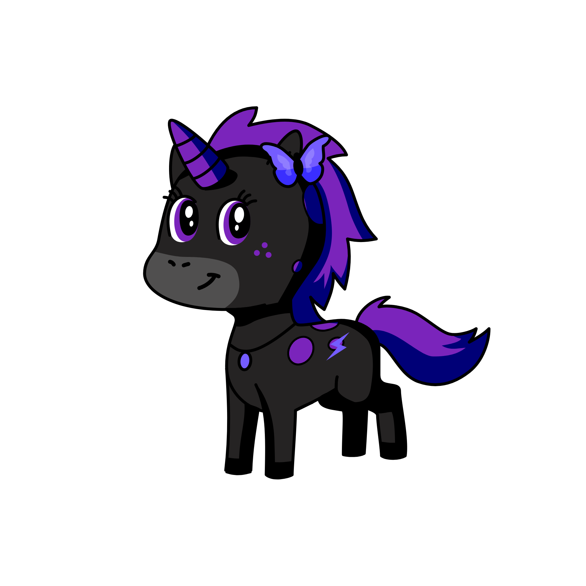 Olivy, the unicorn