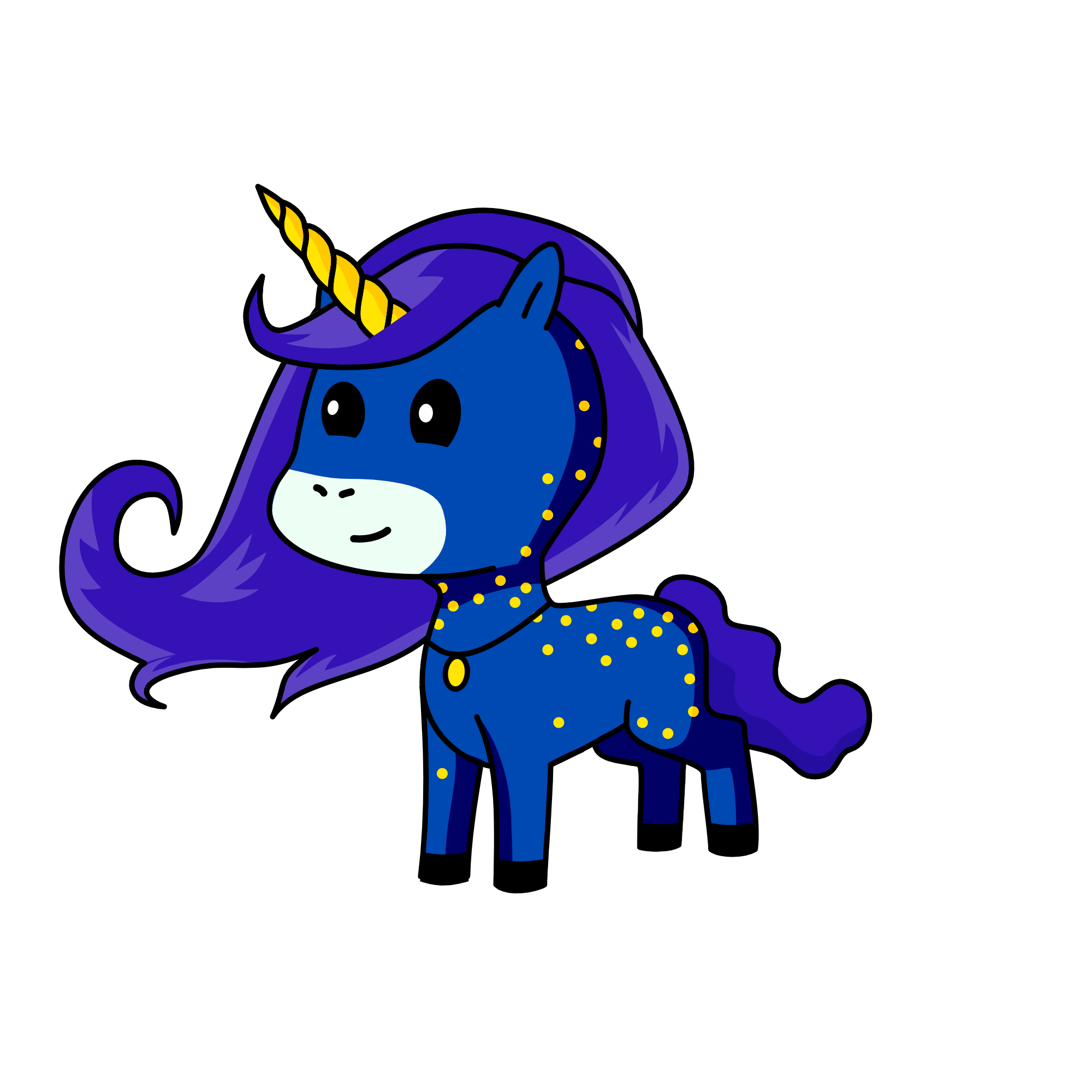 Stella, the unicorn