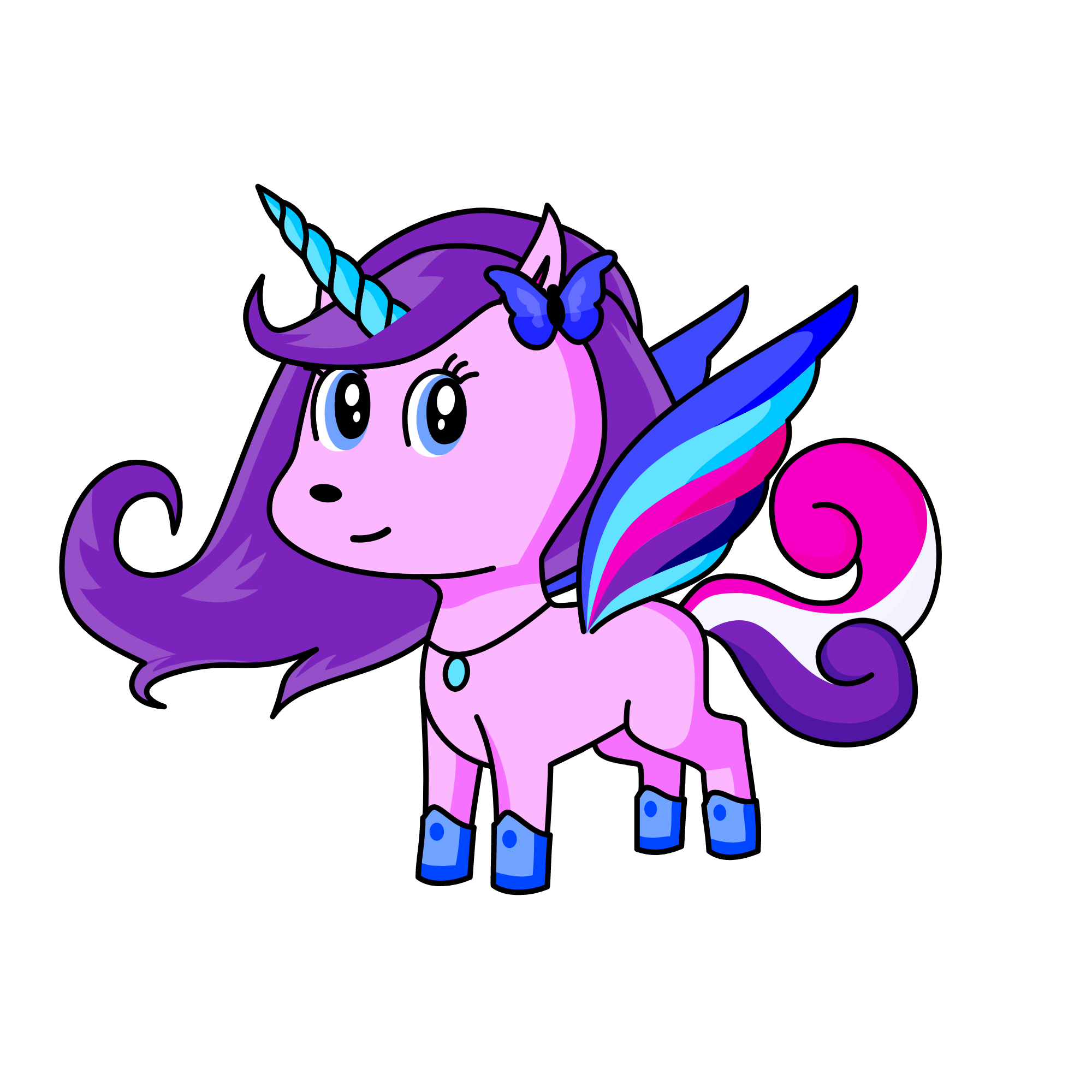 blossom, the unicorn