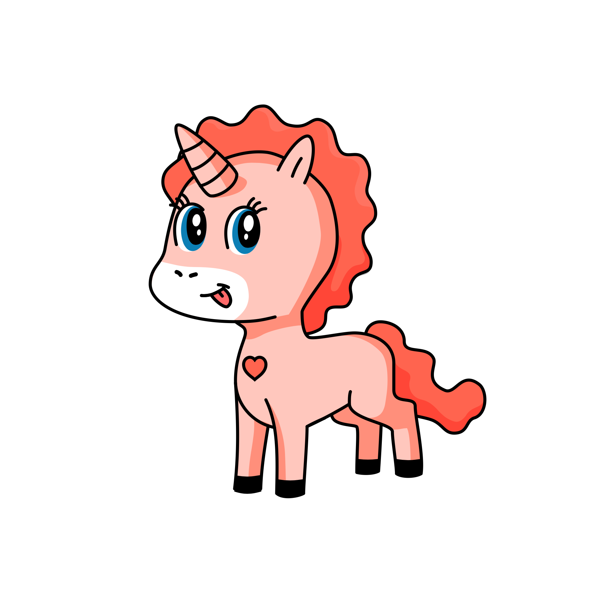 Pinkie Pie, the unicorn
