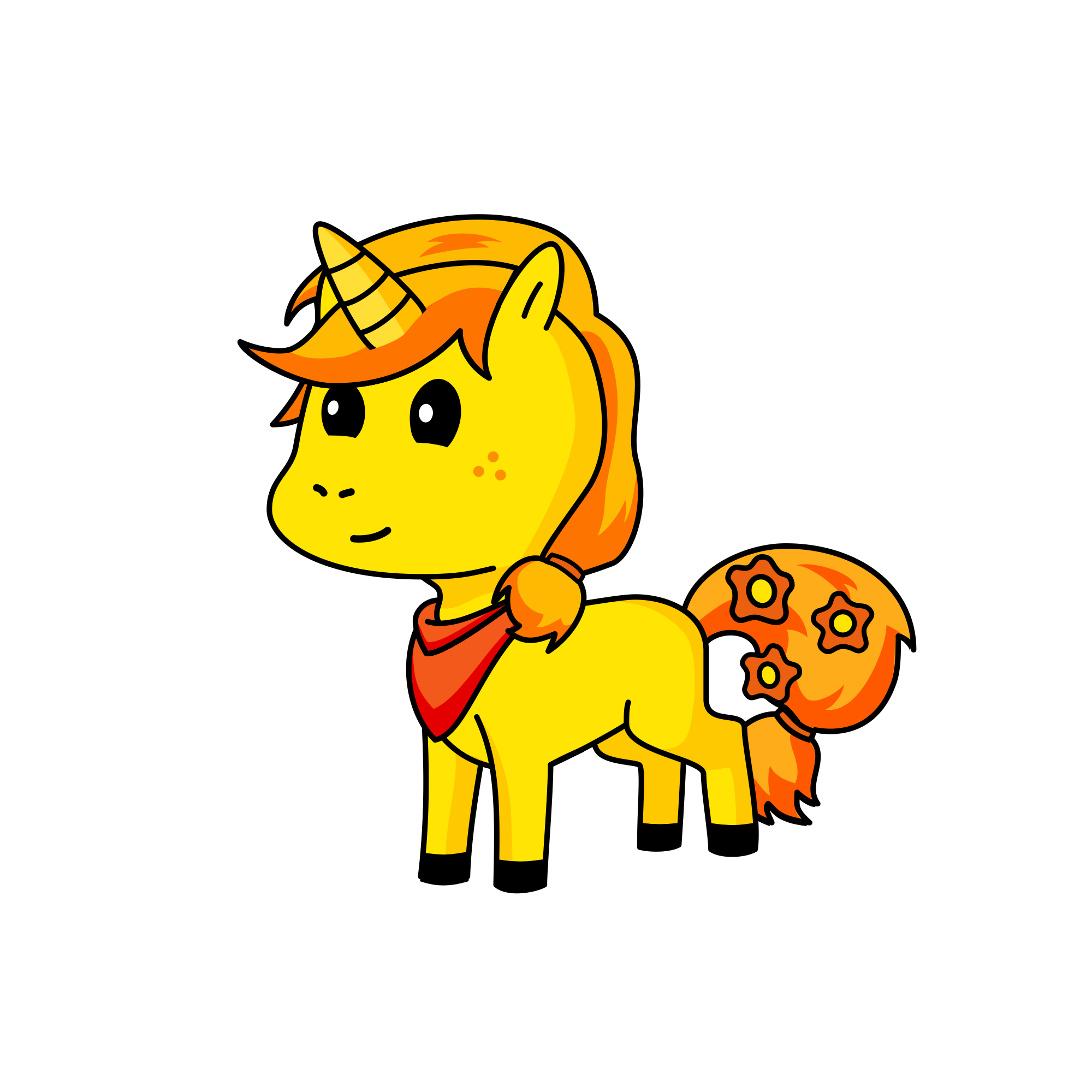 Applejack, the unicorn