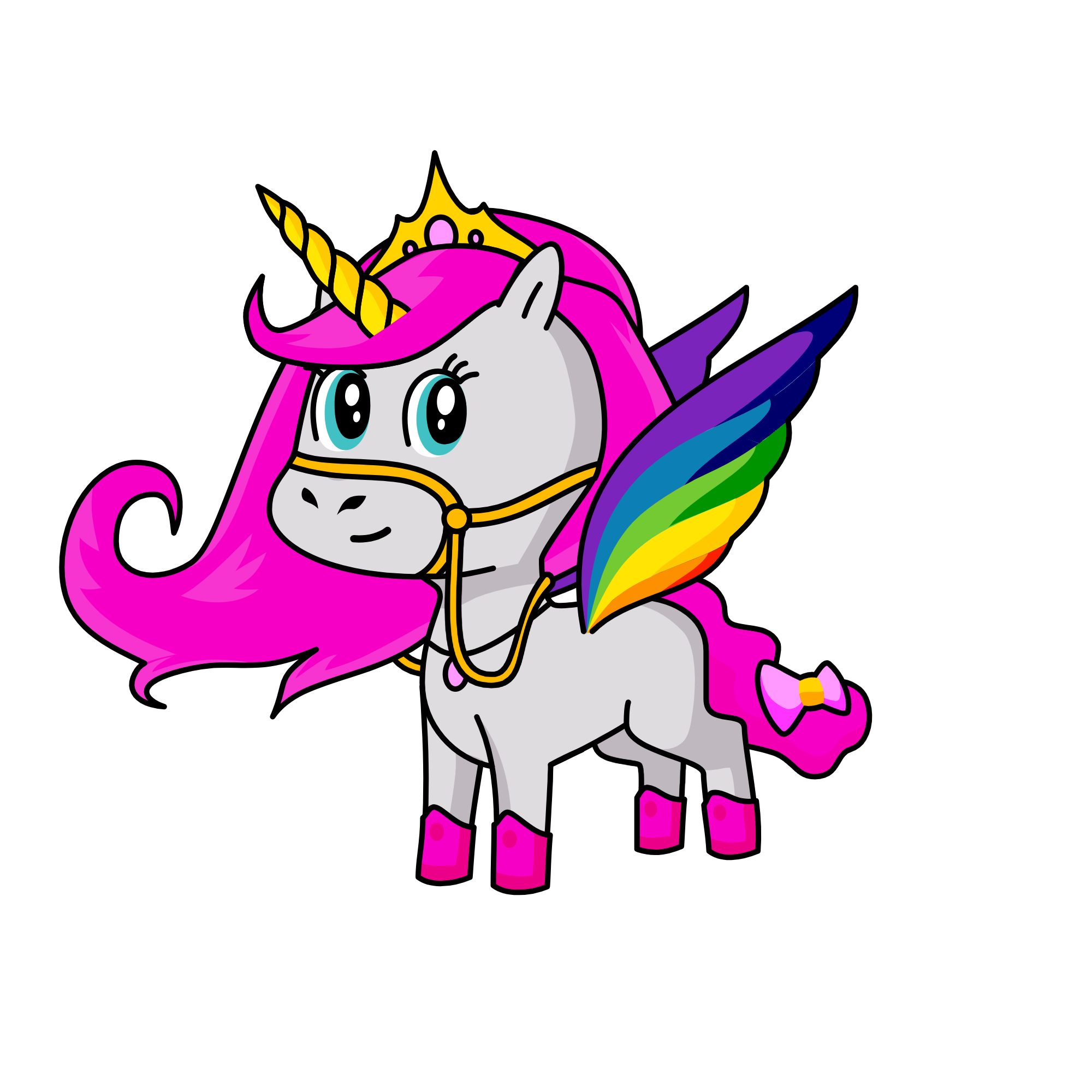 Rainy, the unicorn