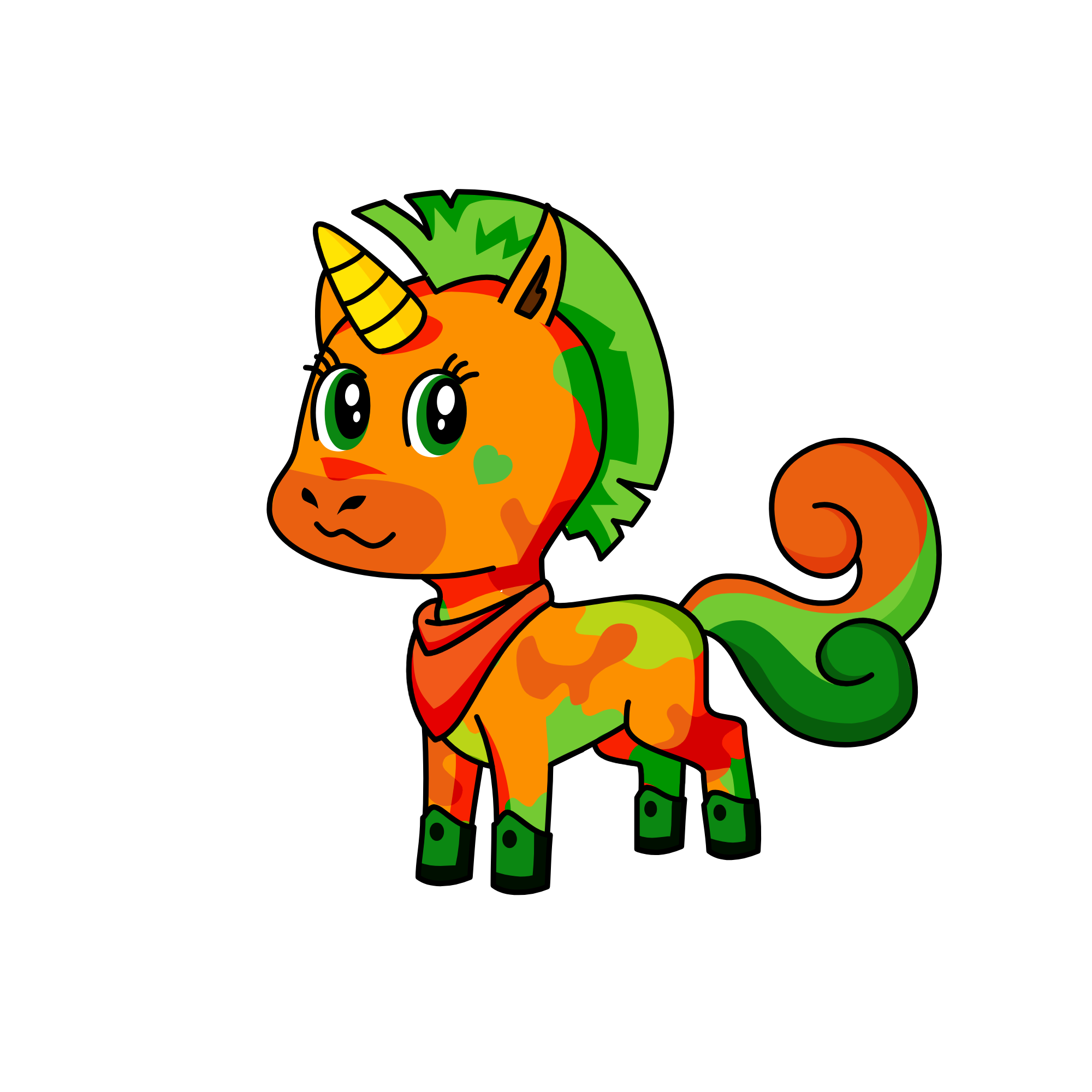 bk-dk, the unicorn
