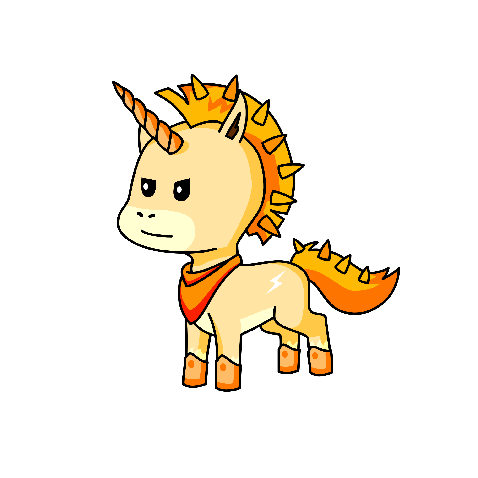 Kacchan Bakugo, the unicorn