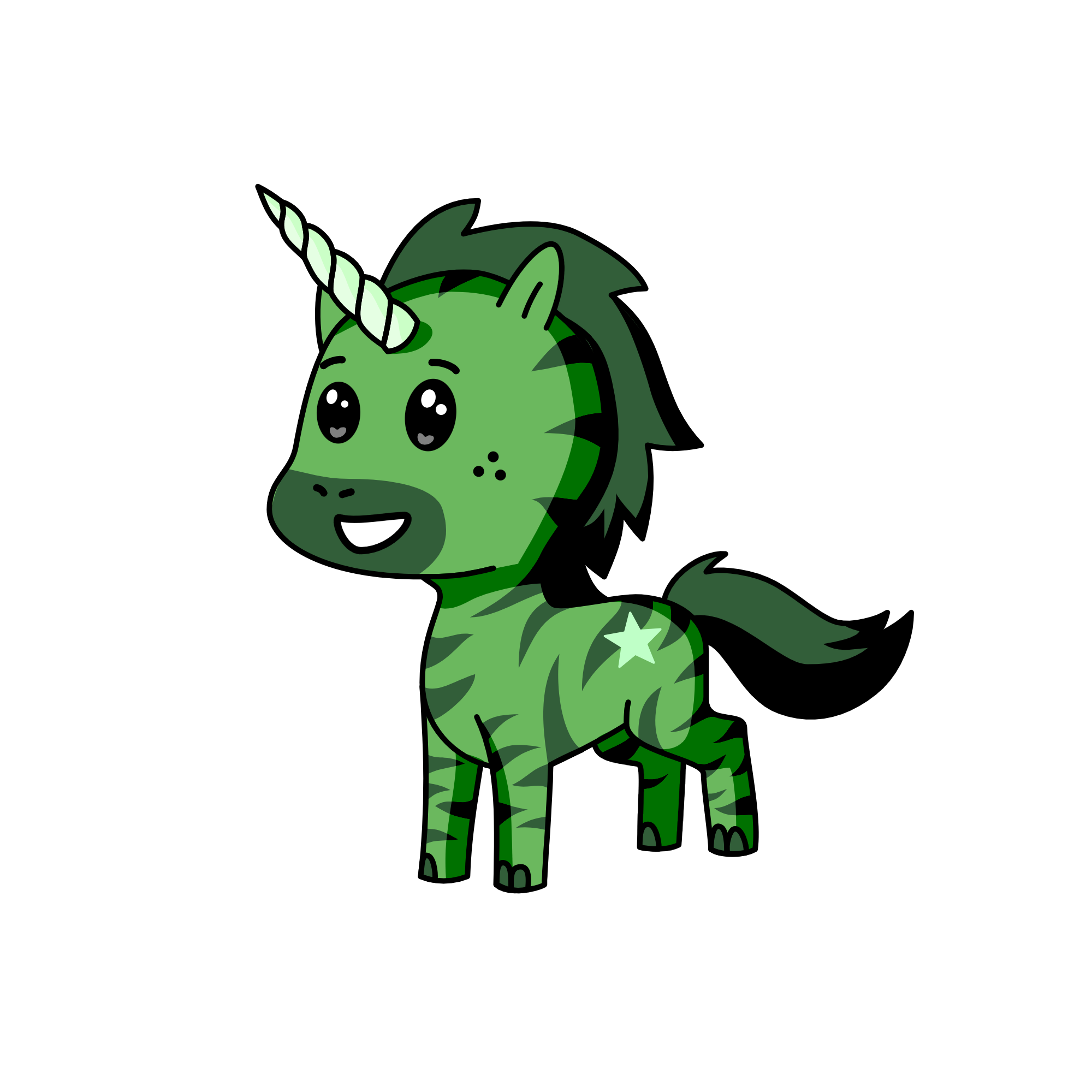 Deku, the unicorn