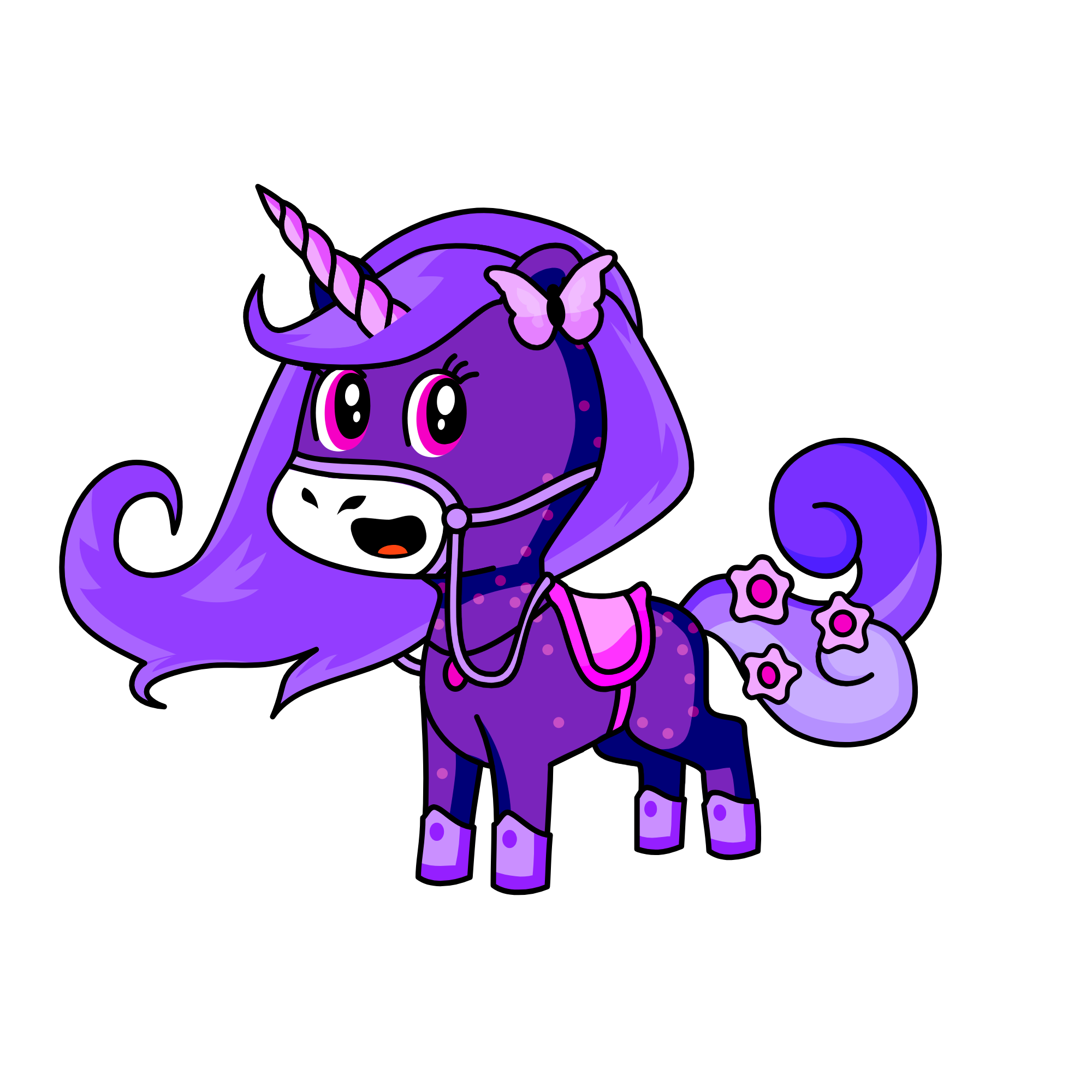 Emplin, the unicorn
