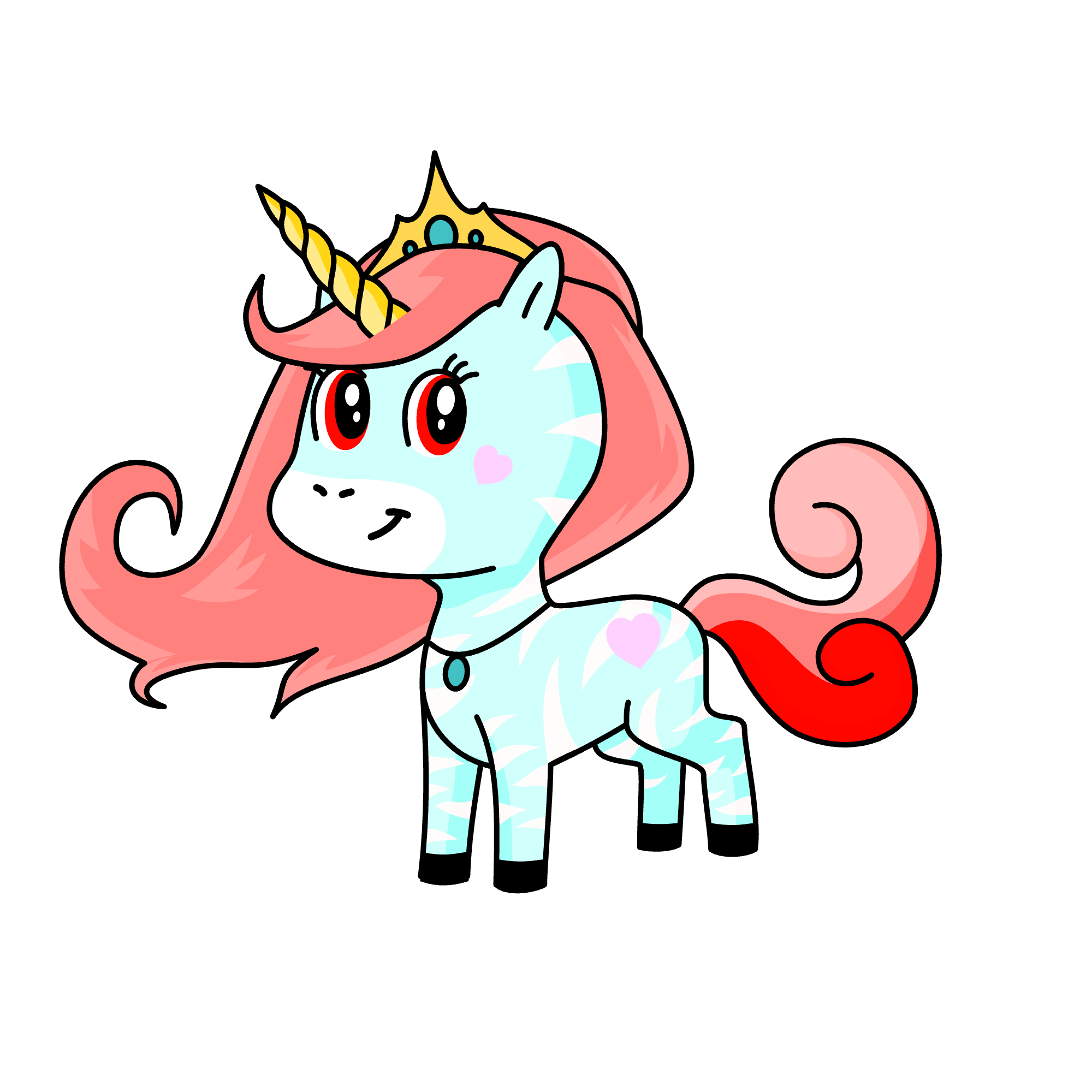 Ariel, the unicorn