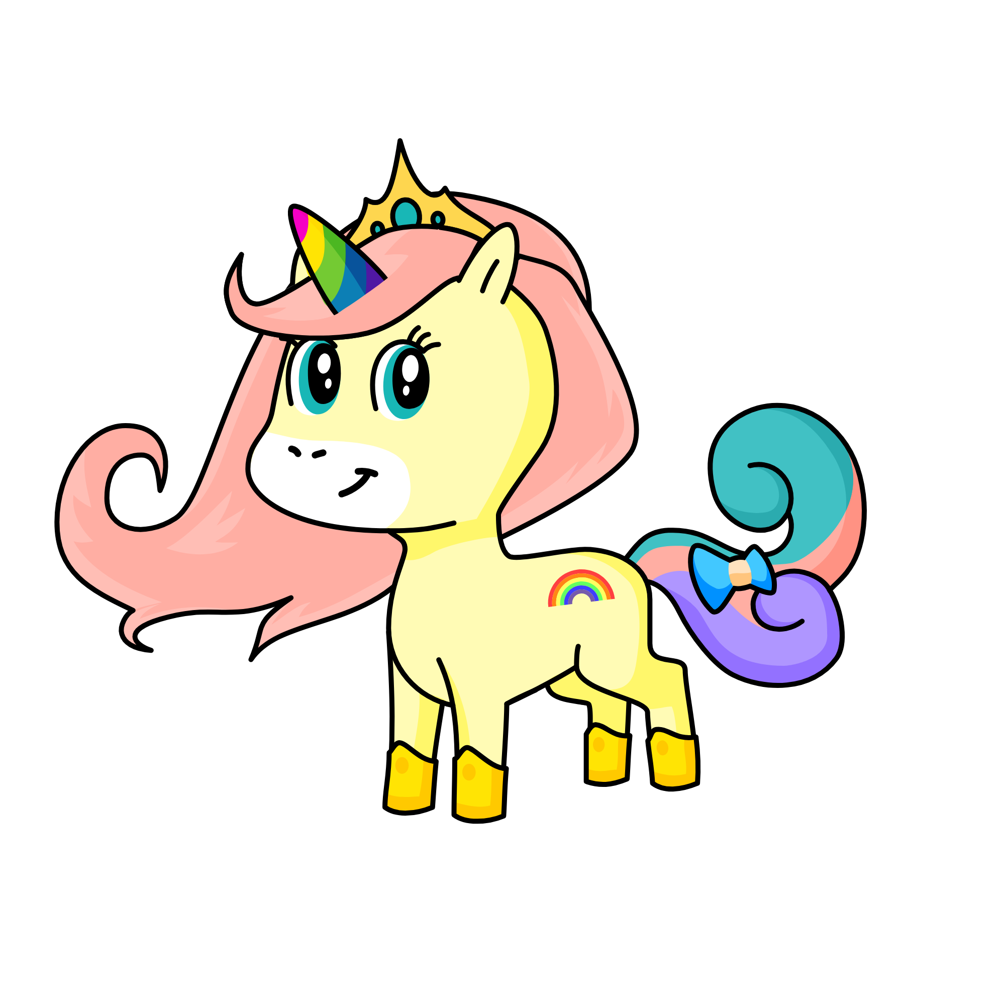Princess Celestia, the unicorn