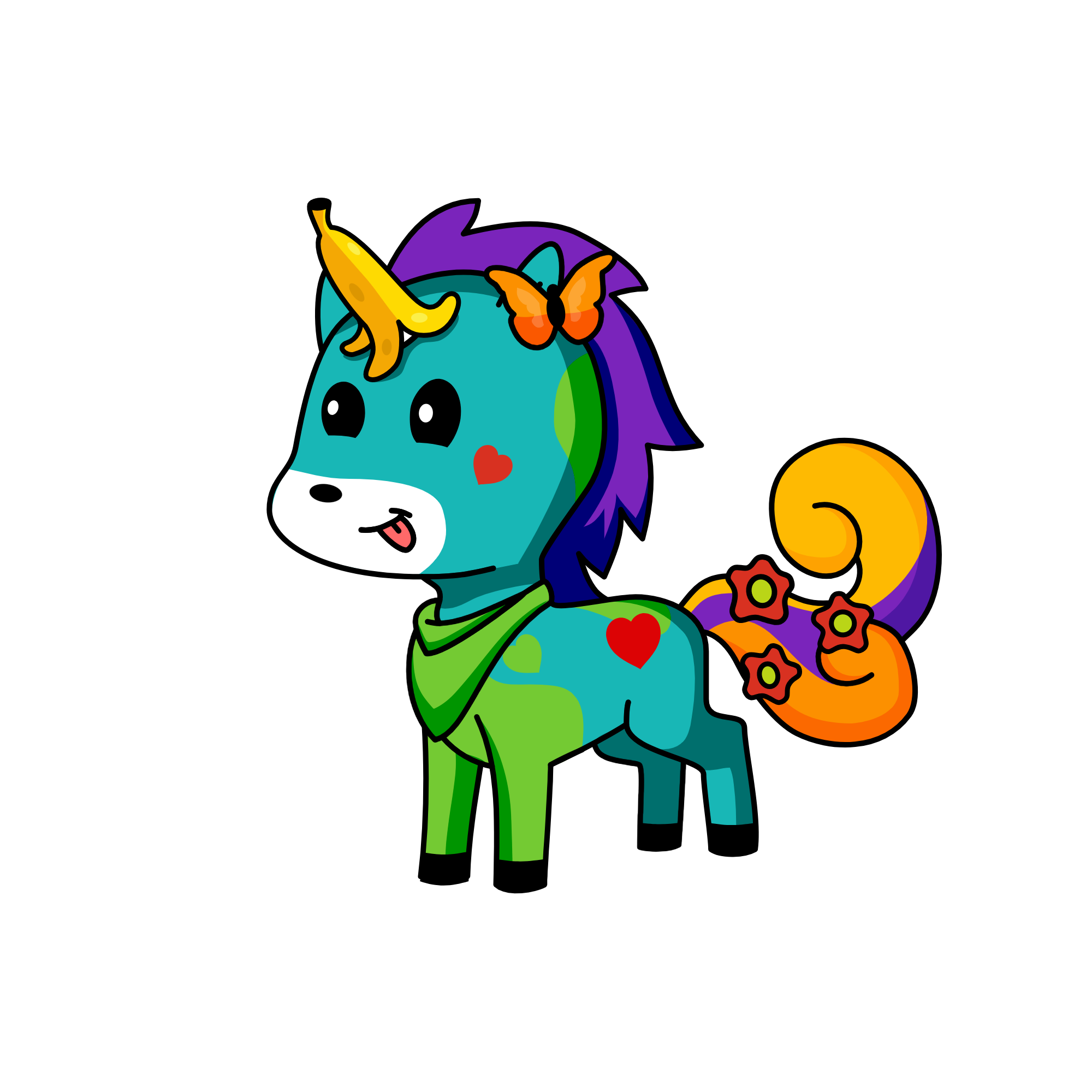 uhrwuighnilwb, the unicorn