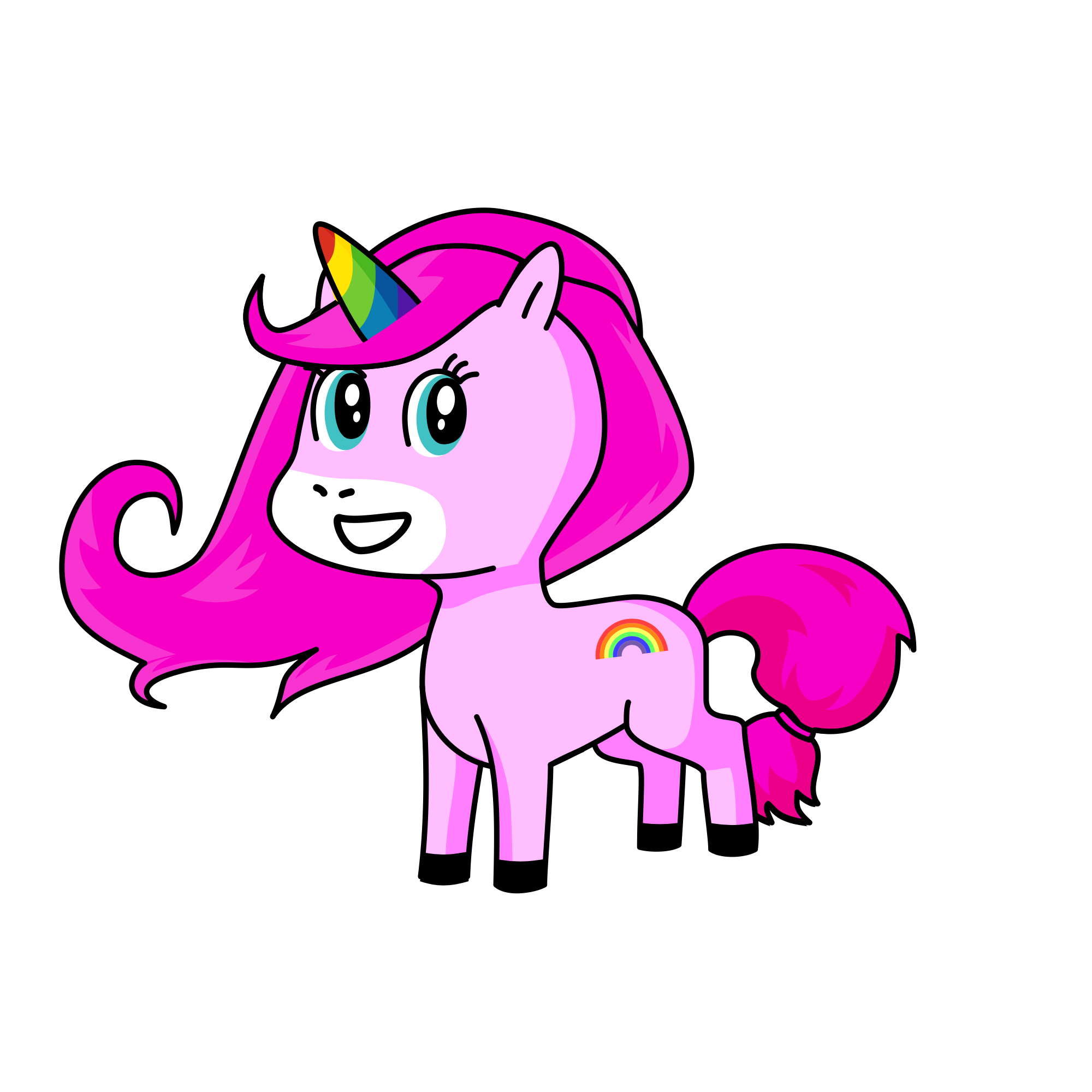 Unicorn World, the unicorn
