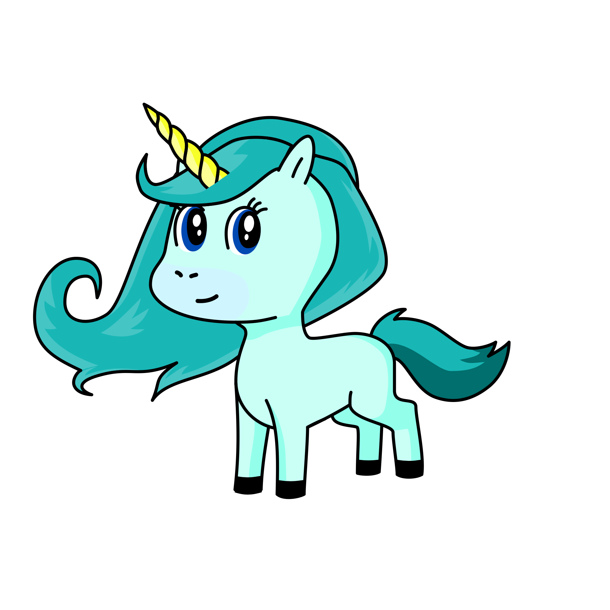 River, the unicorn