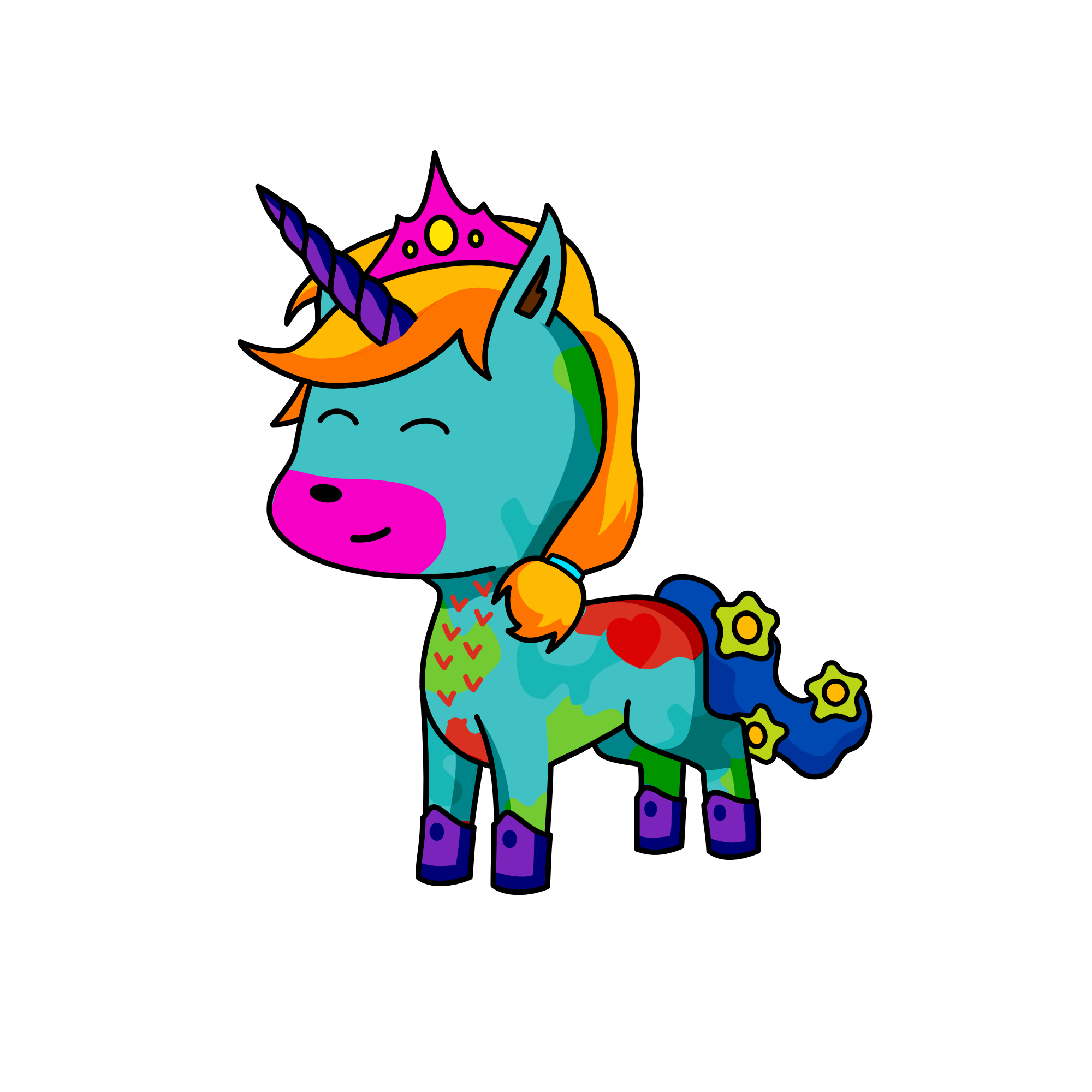 Eenhoorn, the unicorn