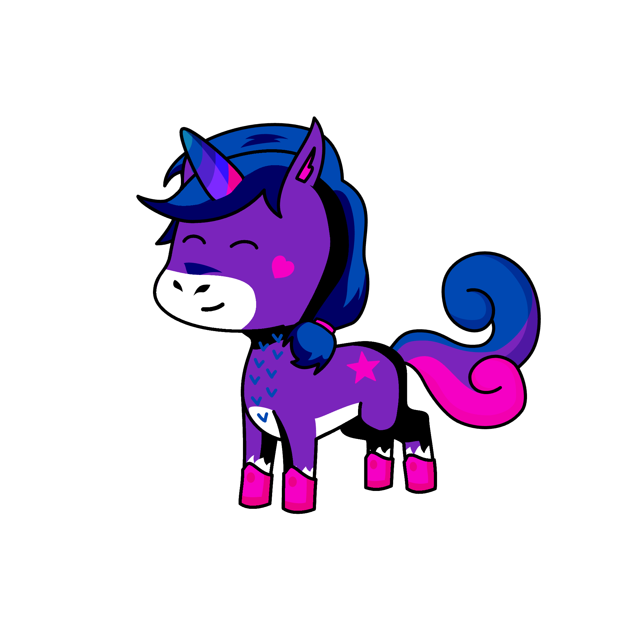 Unicorn of bissexuality, the unicorn