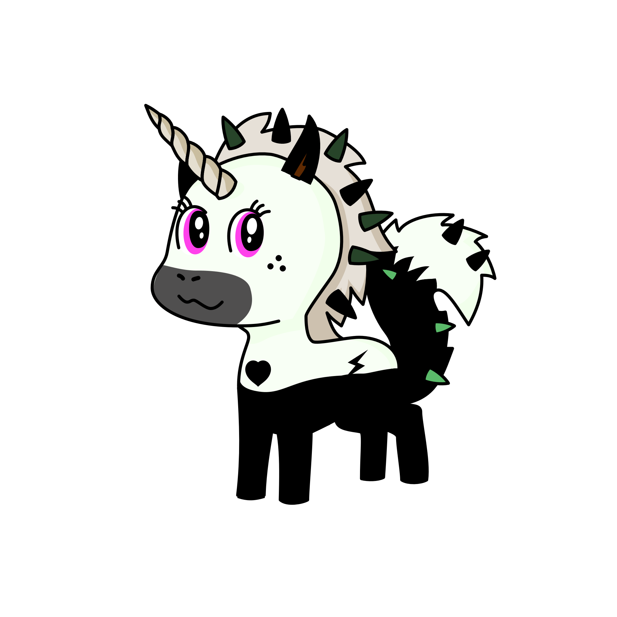 camo, the unicorn