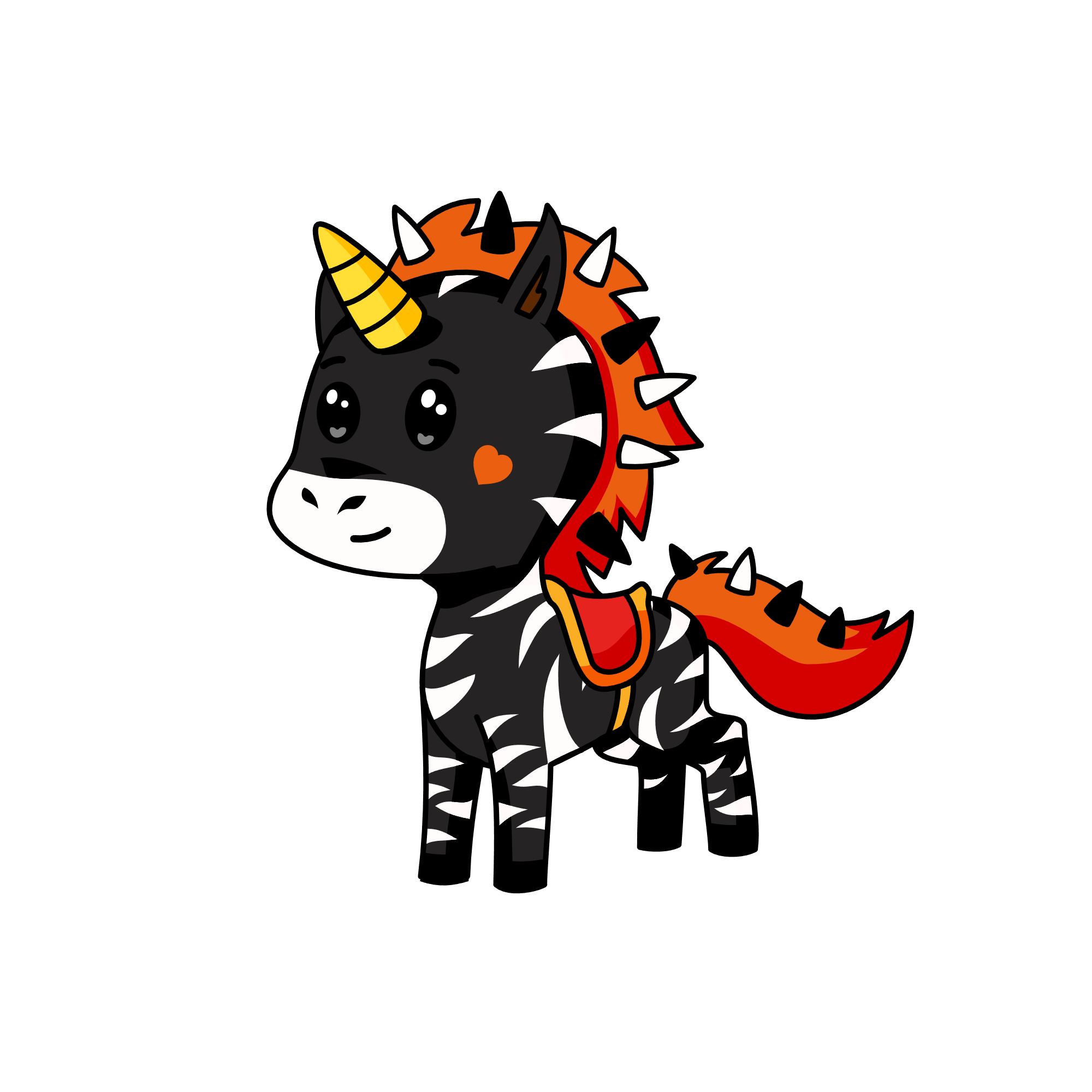 Midnight, the unicorn