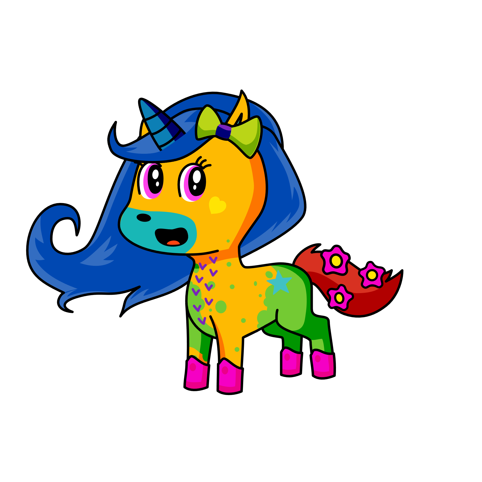 Angor, the unicorn