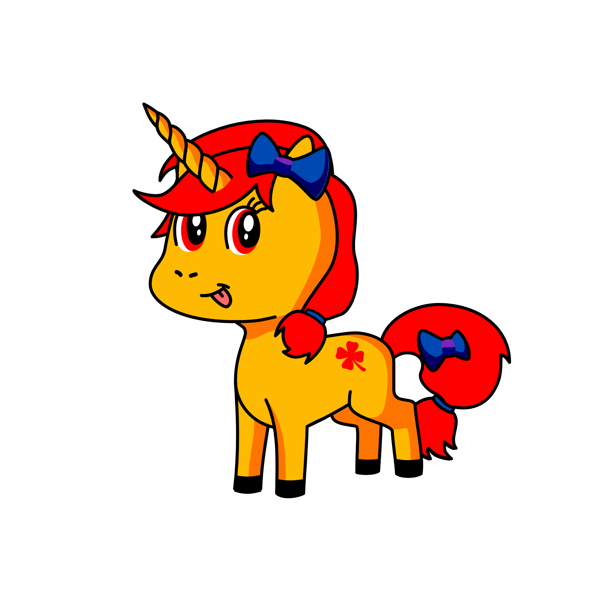 firkløver, the unicorn