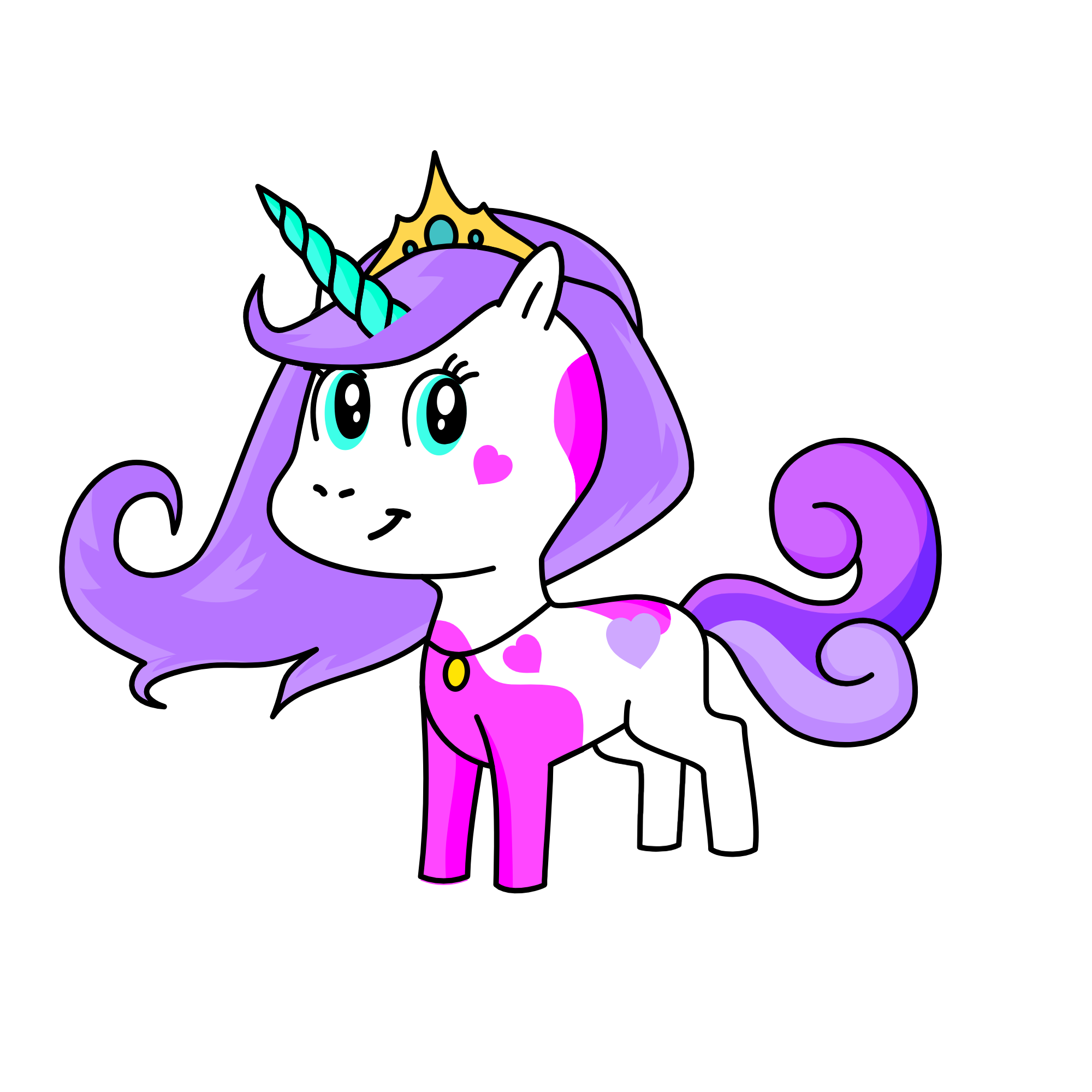 Lila, the unicorn