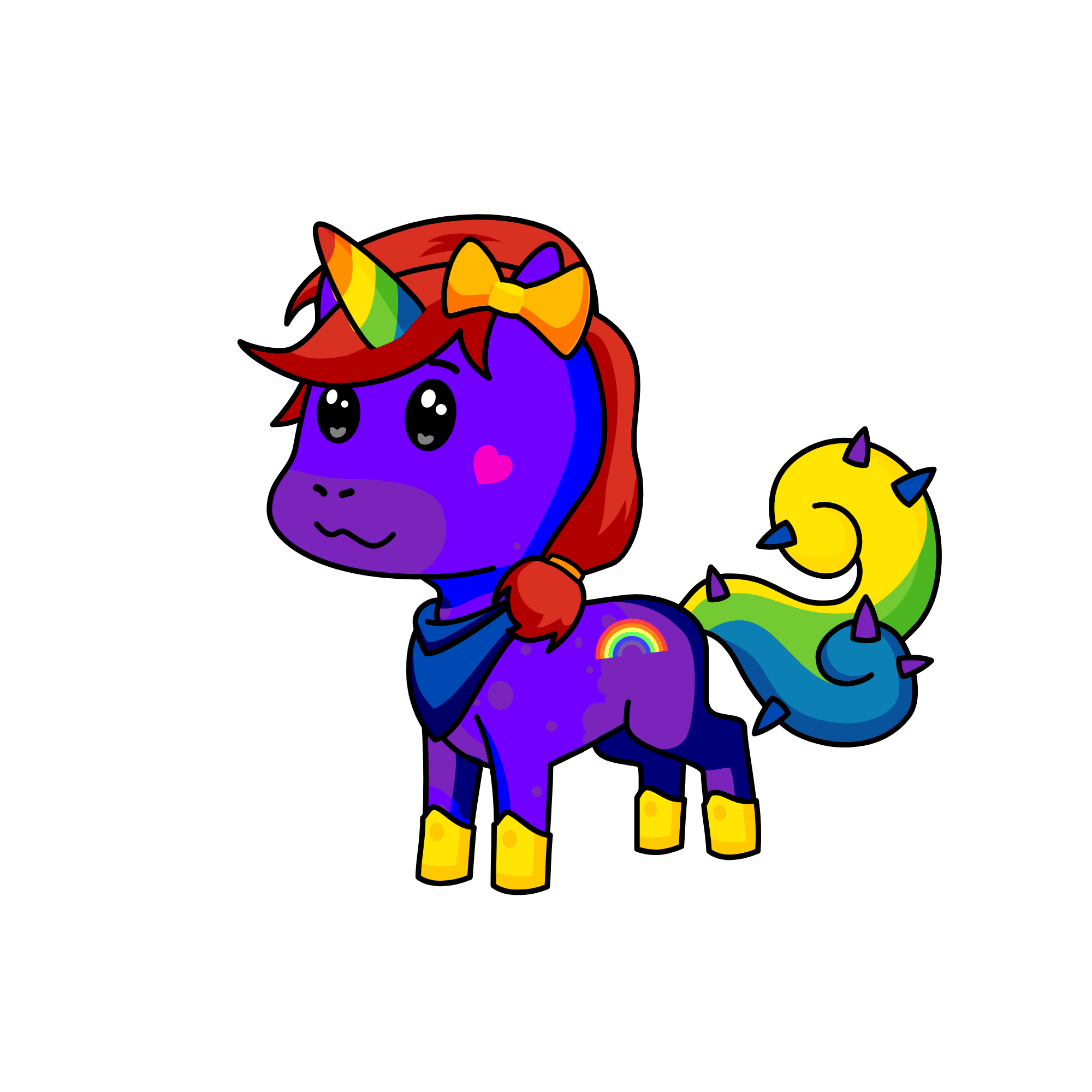 Pride, the unicorn