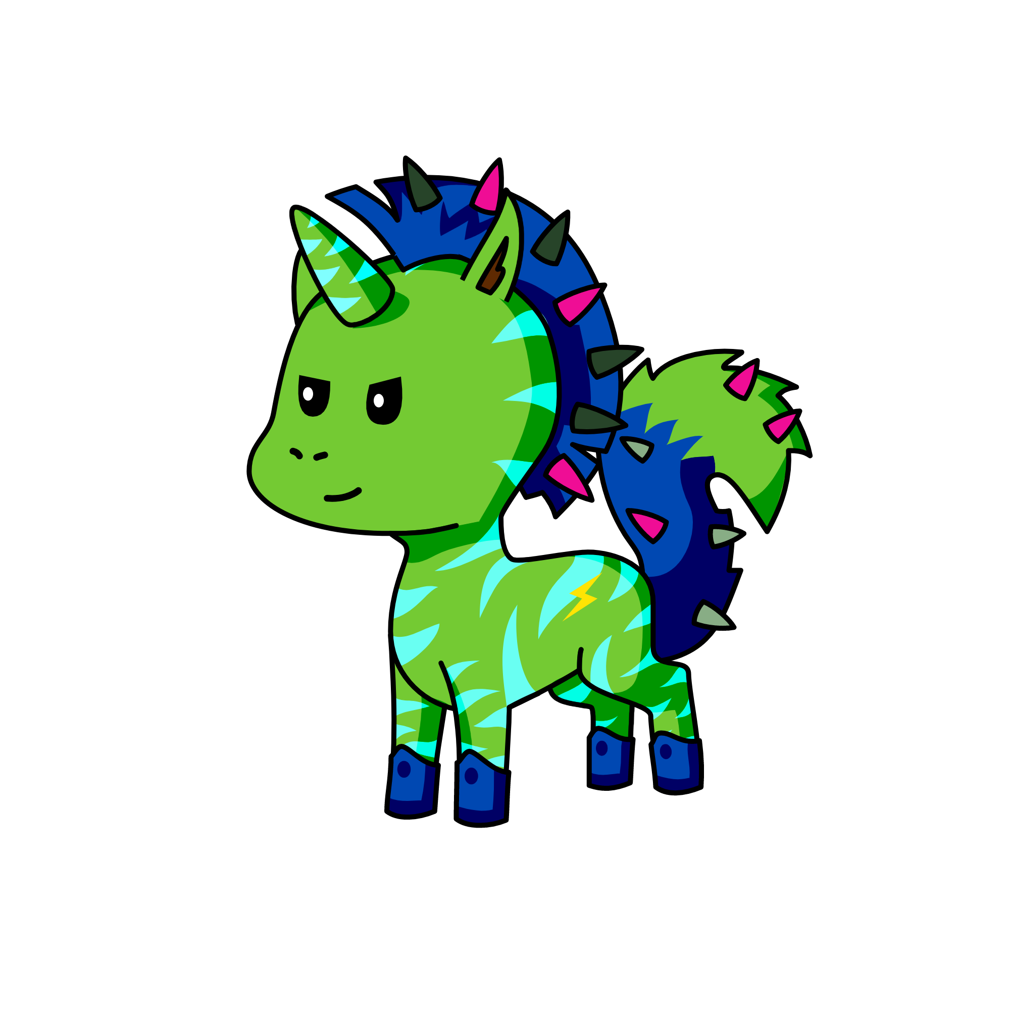 hallo, the unicorn
