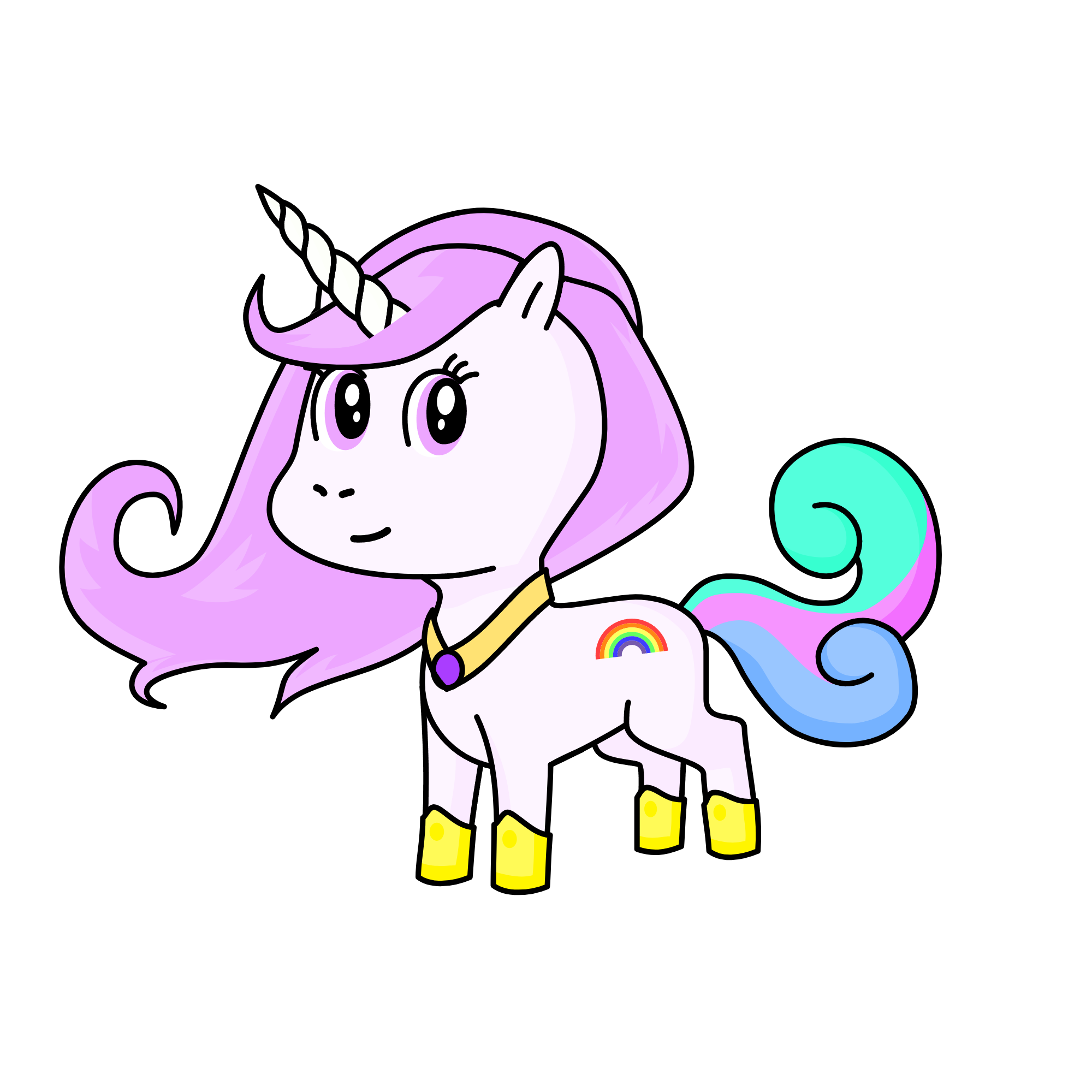 Princess Celestia, the unicorn