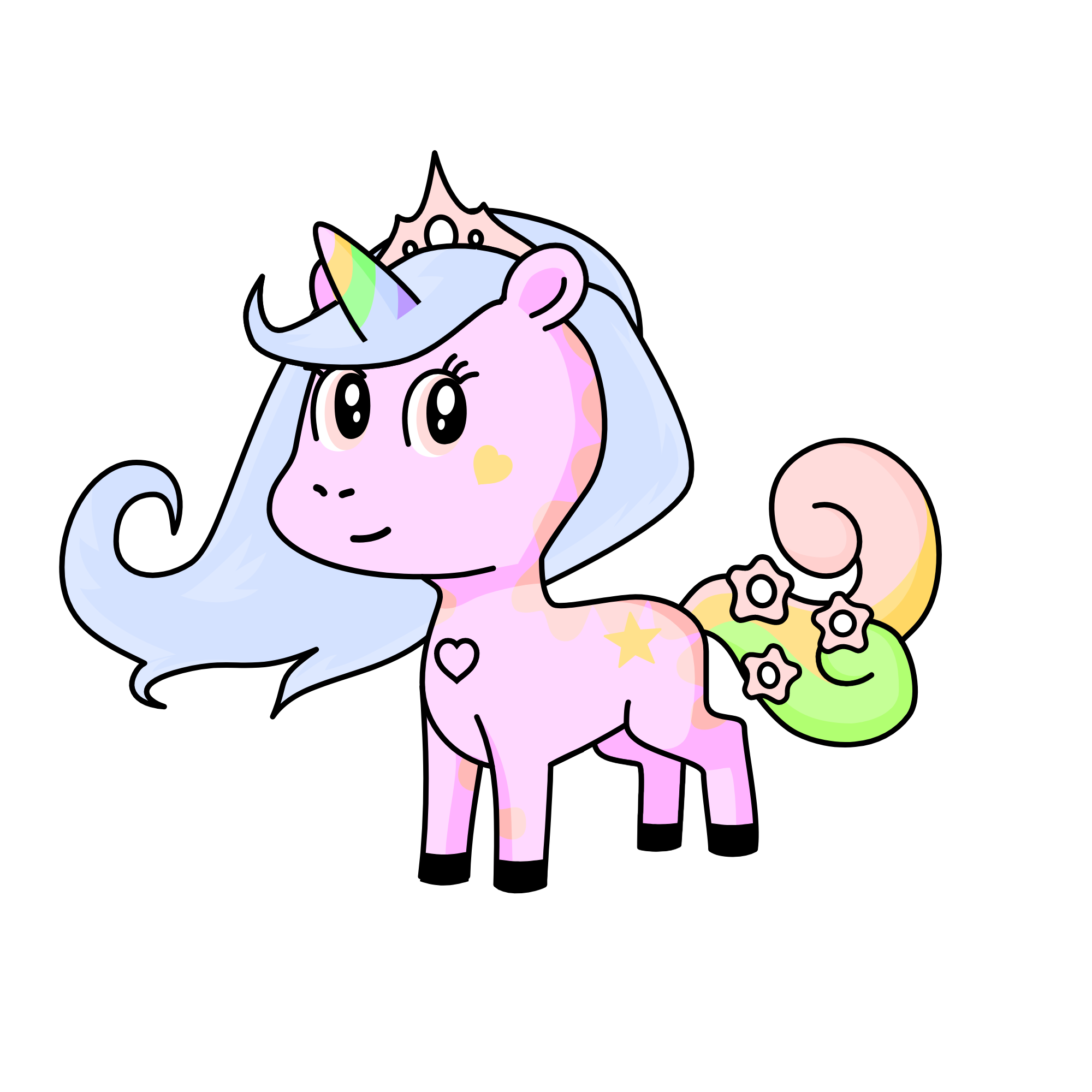 cầu vồng, the unicorn