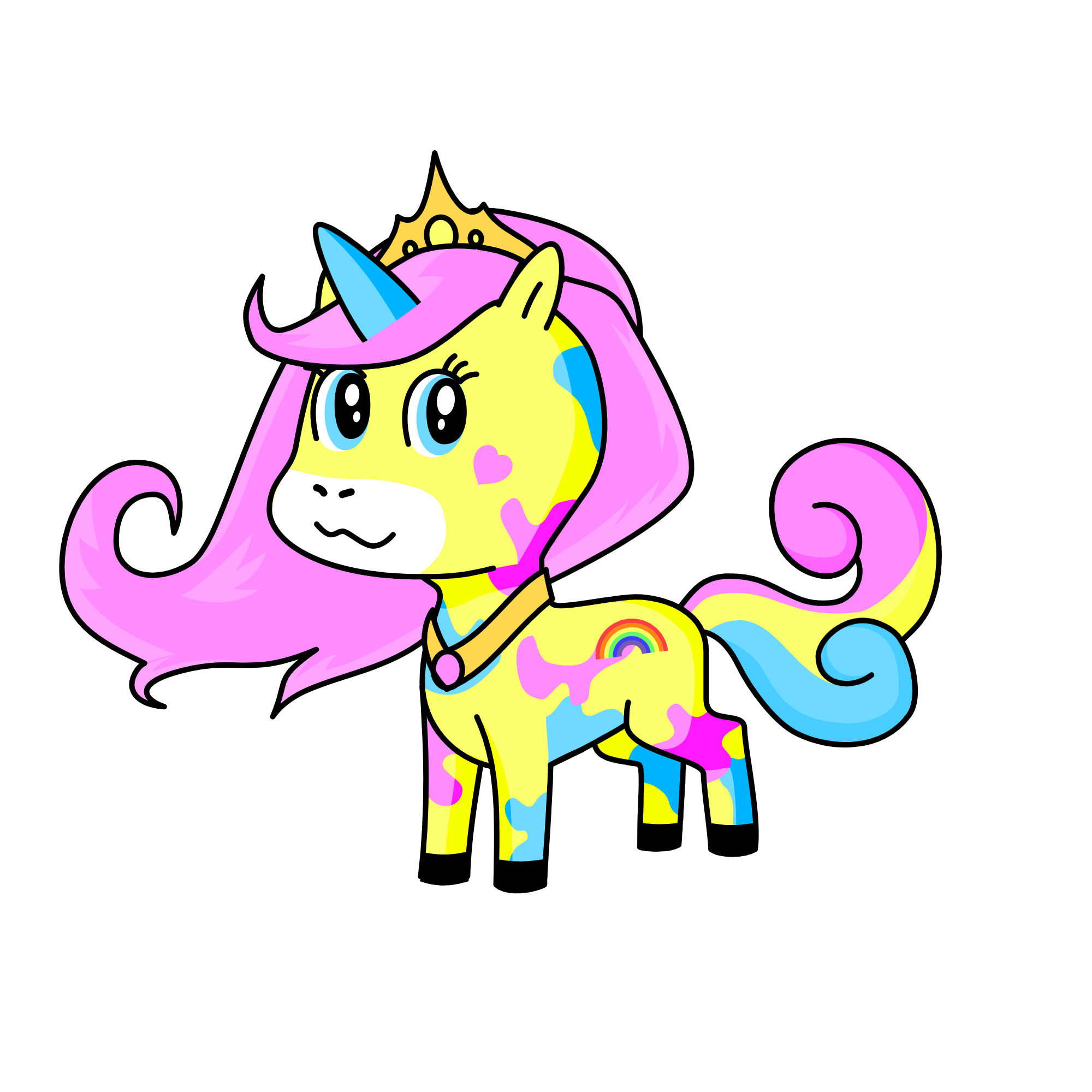 Marshmello, the unicorn