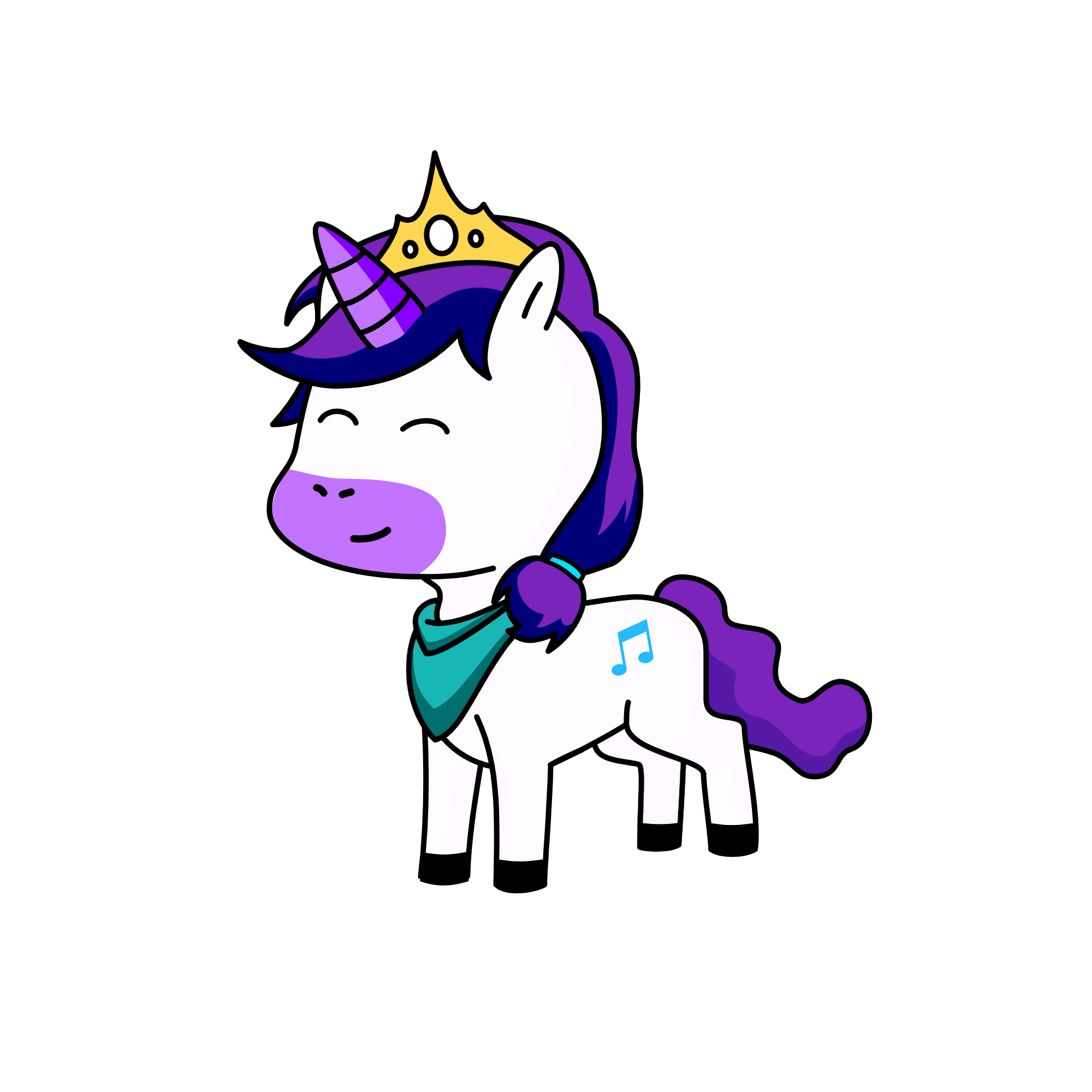 Jade, the unicorn