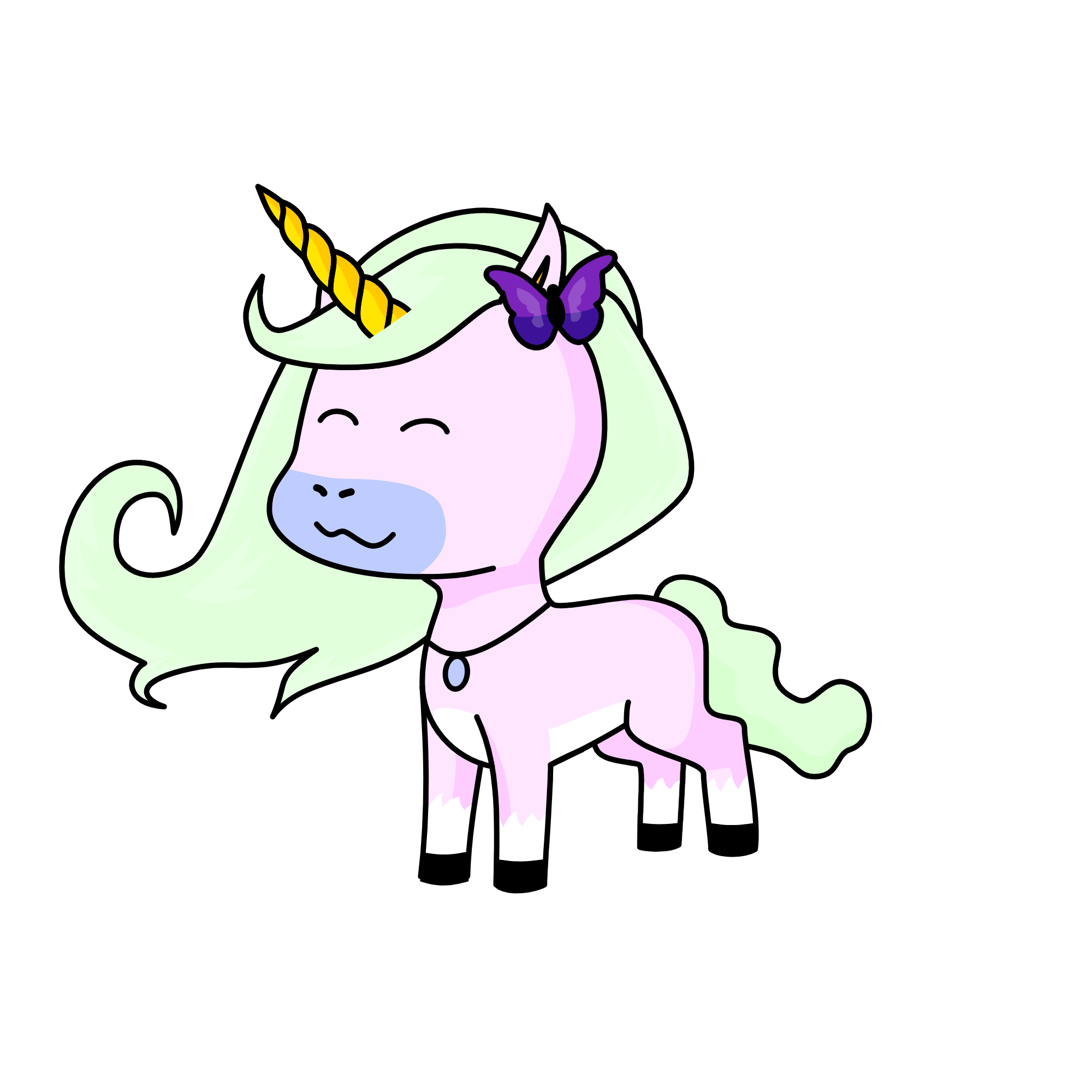 Sift-candy, the unicorn
