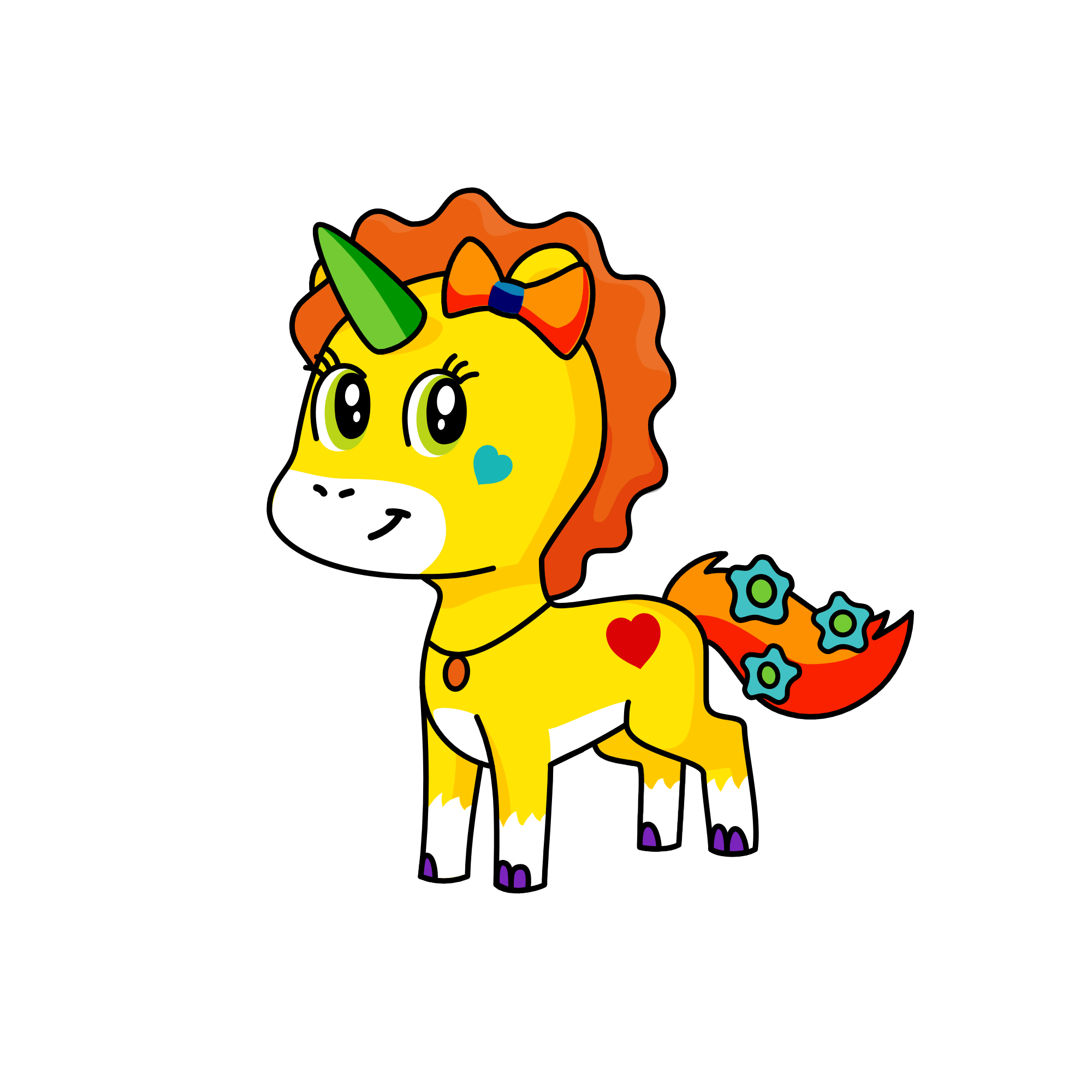 Alexandra, the unicorn