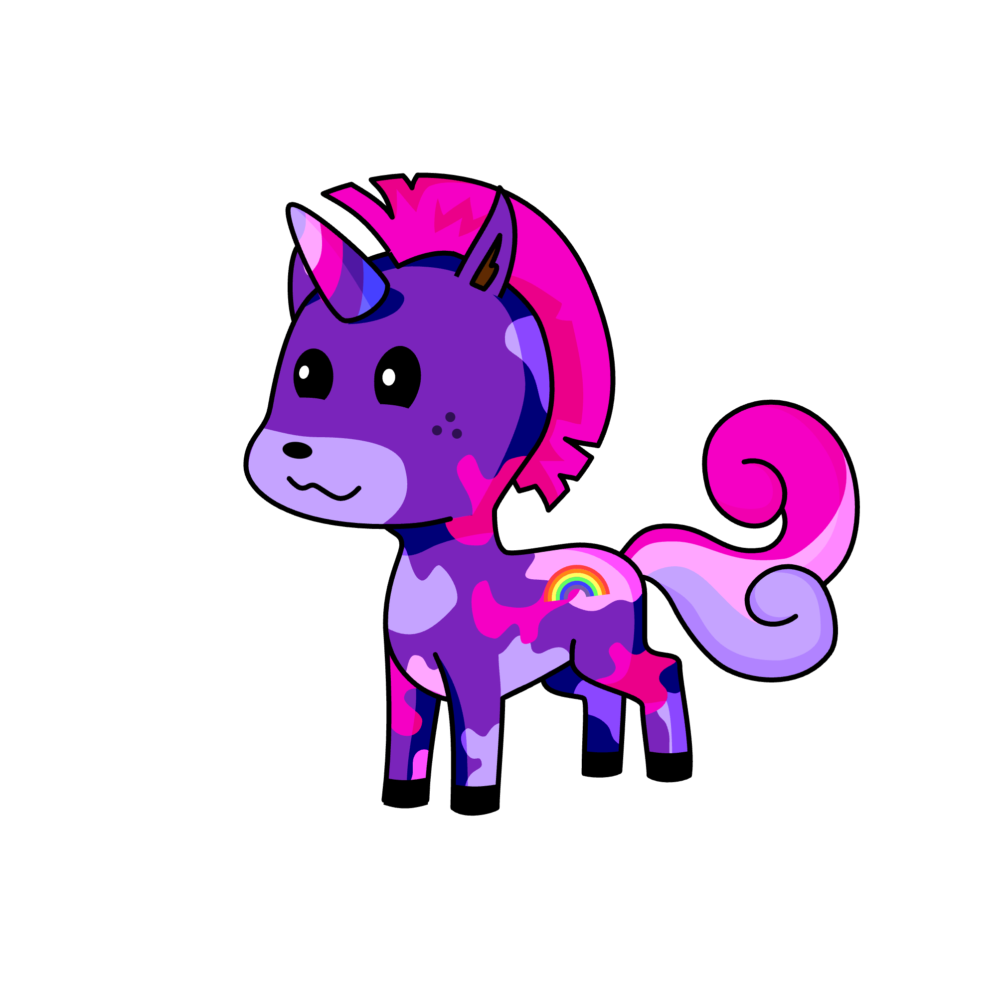 Nerdzes, the unicorn