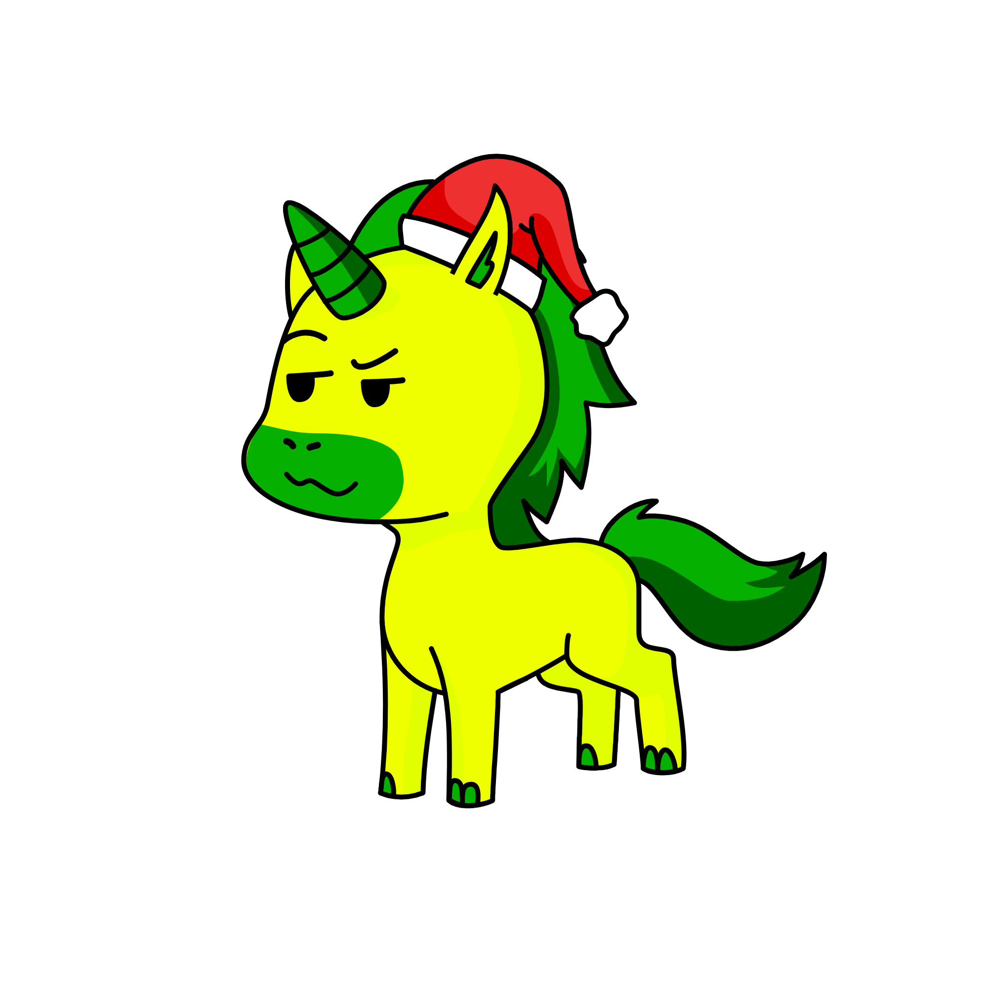 Radioactive Boi, the unicorn