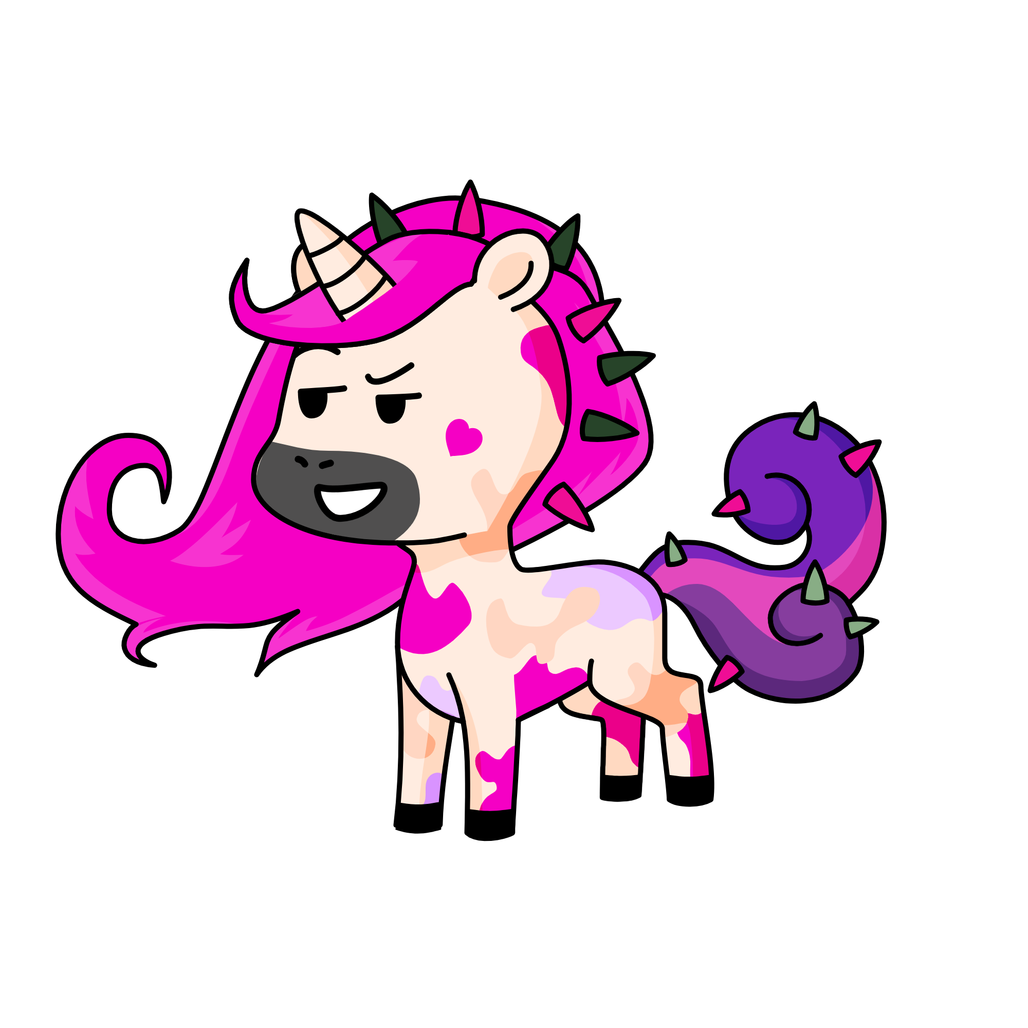 u, the unicorn